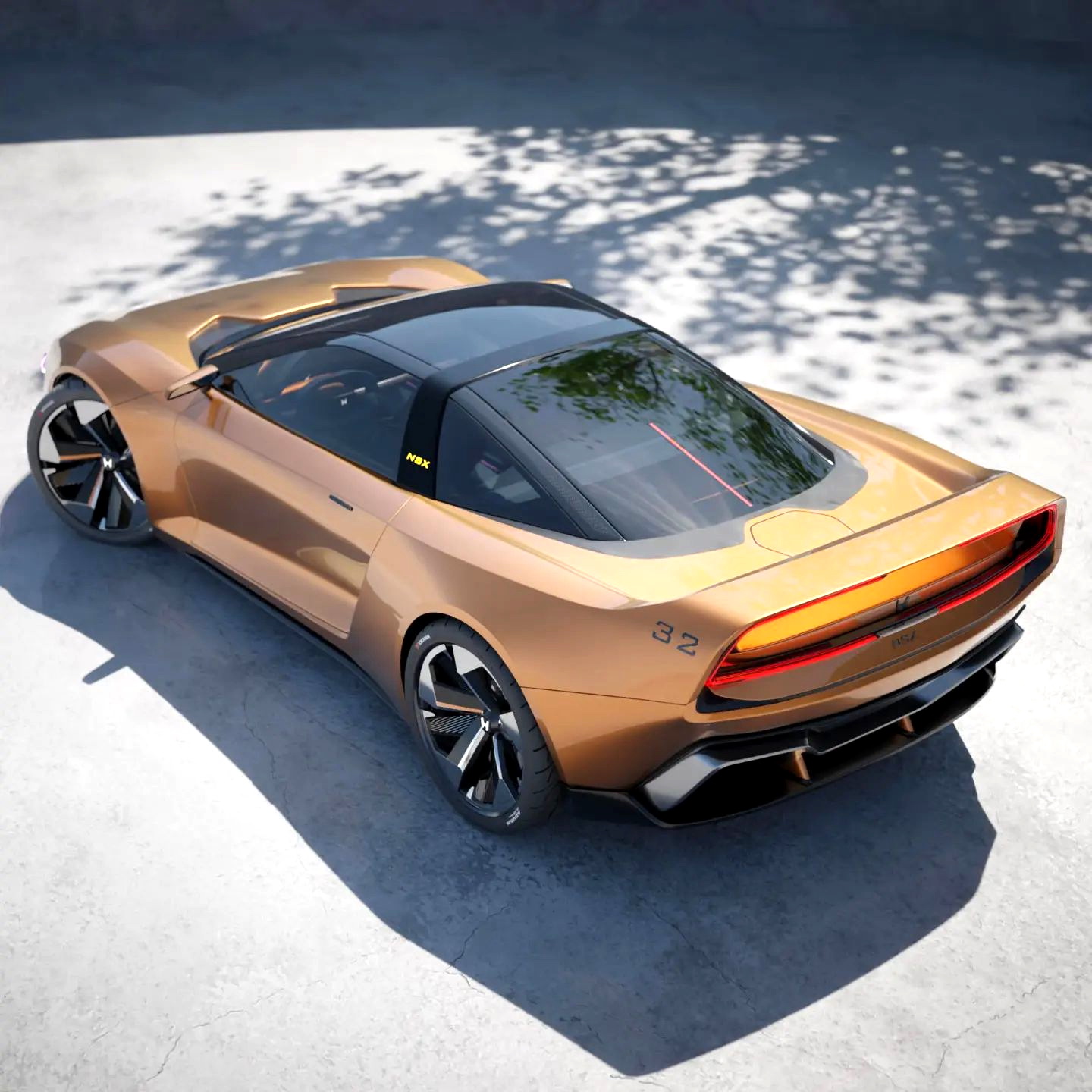 2026 Acura NSX Rendering Looks To The Past For A Sexy Future