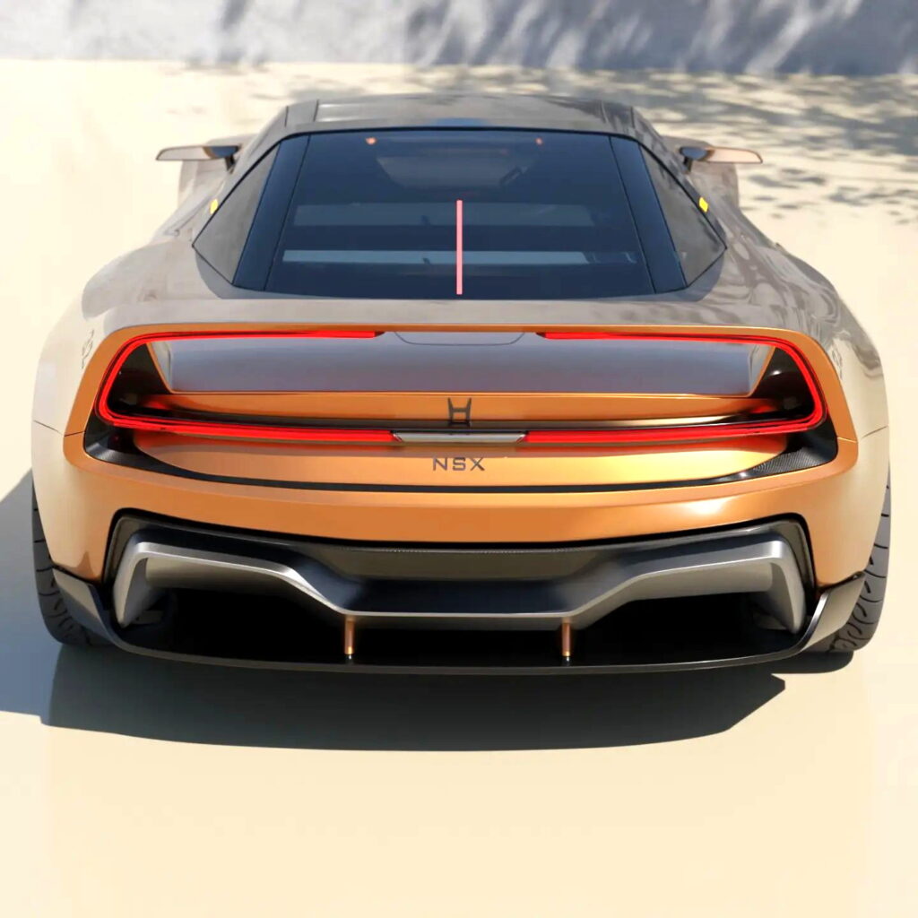 2026 Acura NSX Rendering Looks To The Past For A Sexy Future | Carscoops