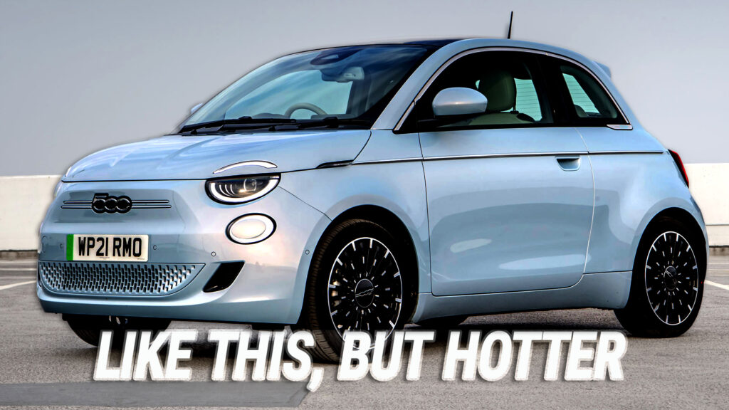  New Abarth 500 EV Caught Undisguised During A Photo Shoot