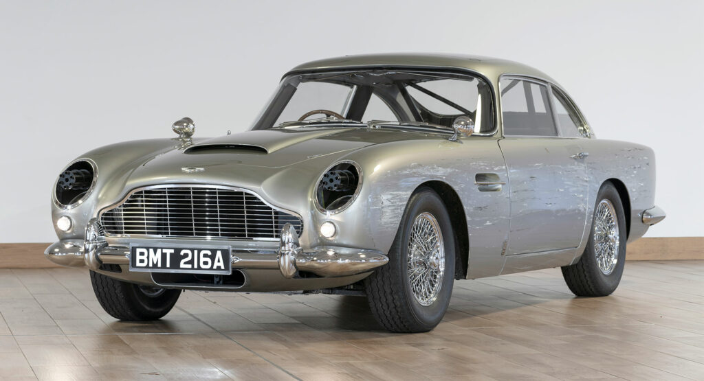  Aston Martin DB5 Stunt Car From James Bond Sells For $3.5 Million