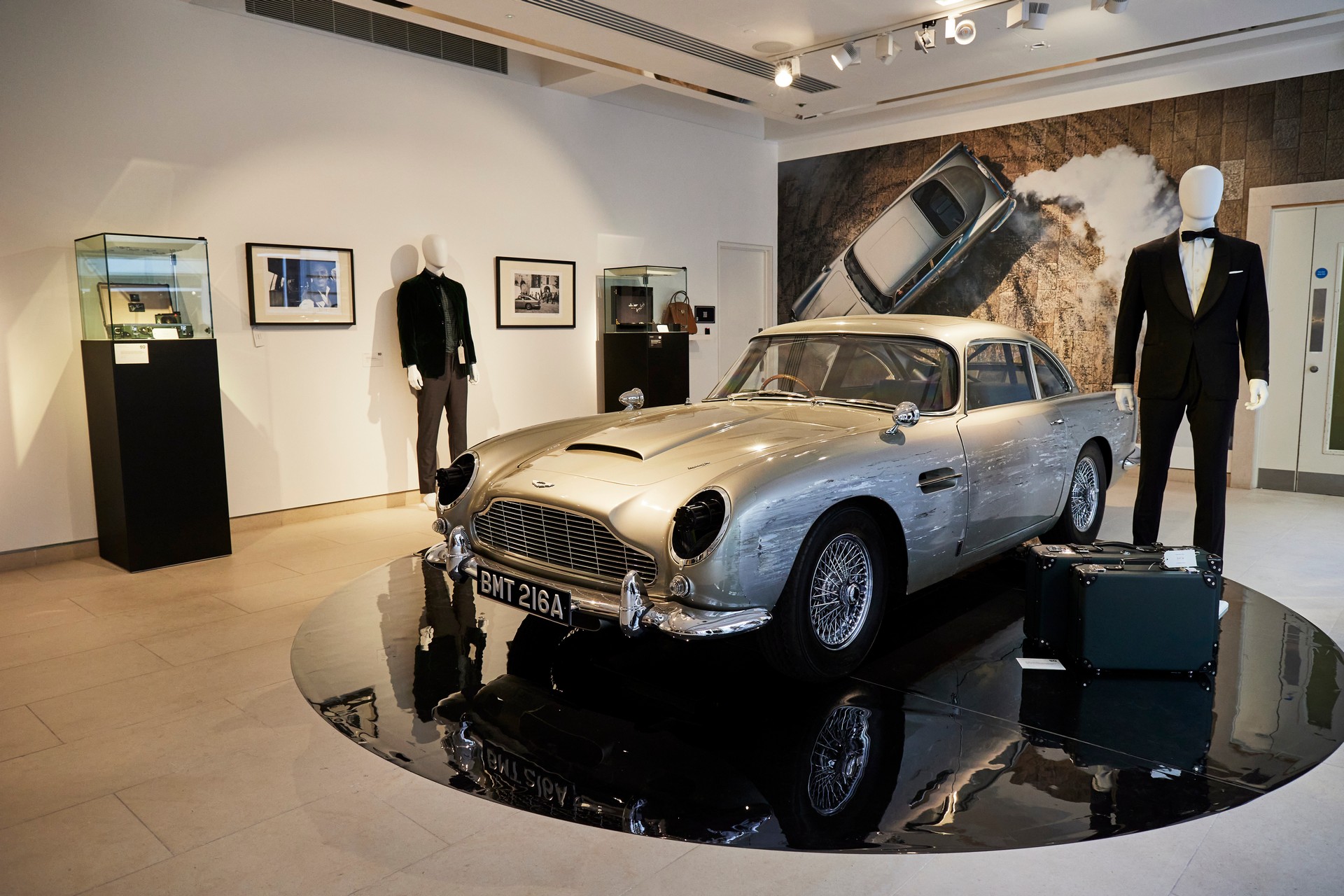 Aston Martin DB5 Stunt Car From James Bond Sells For $3.5 Million