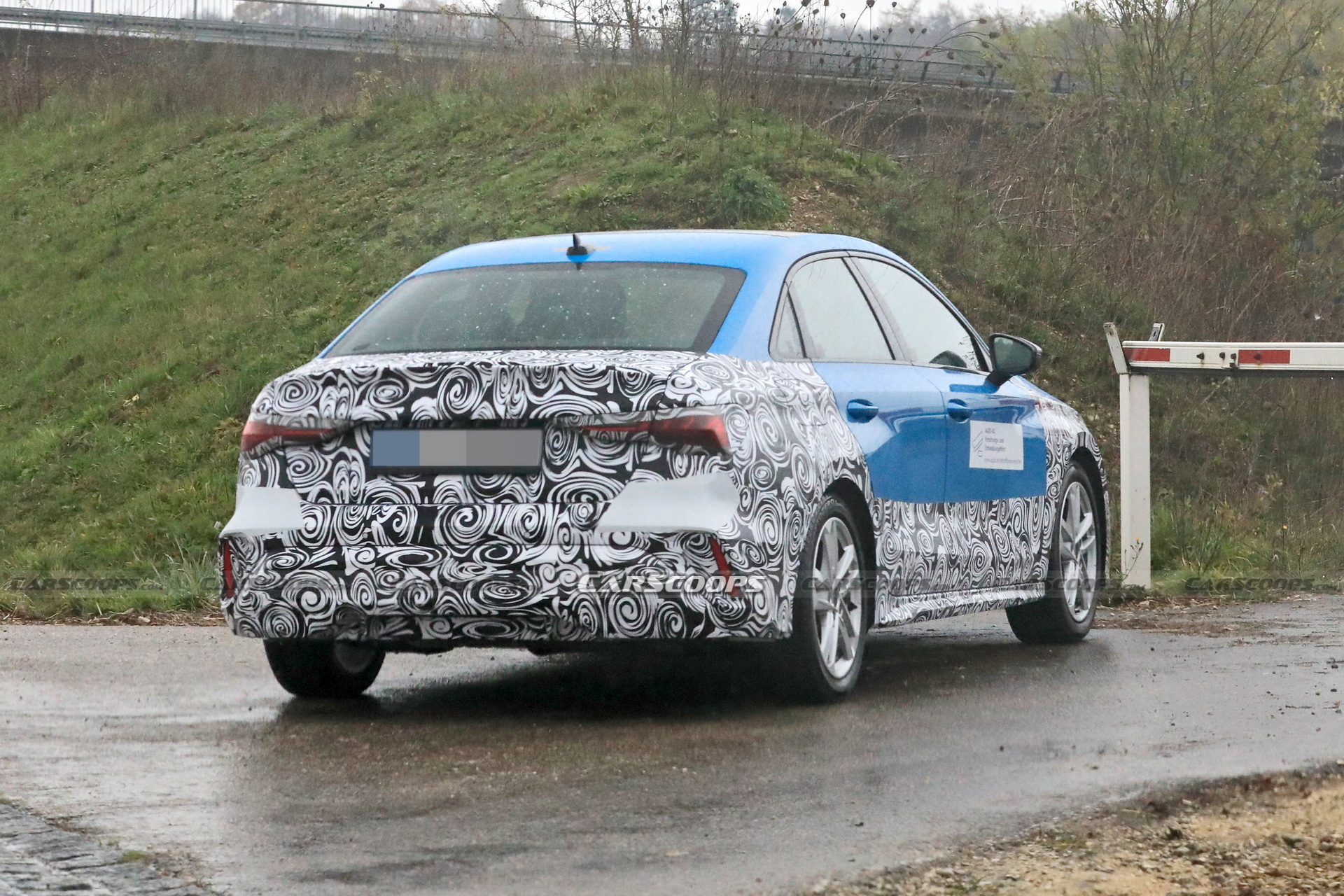 2024 Audi A3 Sedan Makes Spy Debut Hiding Minor Changes