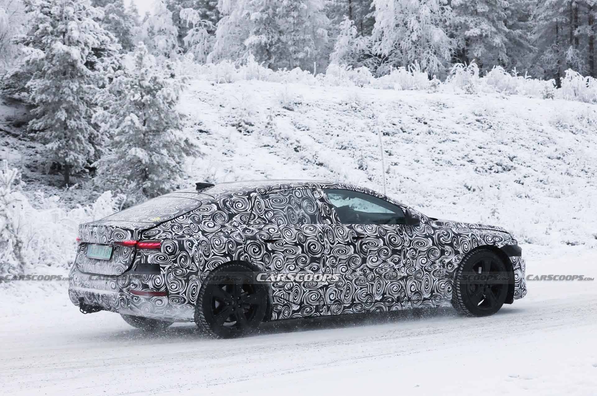 Production Lamps Shed Light On How Production Audi A6 E-Tron Will Look