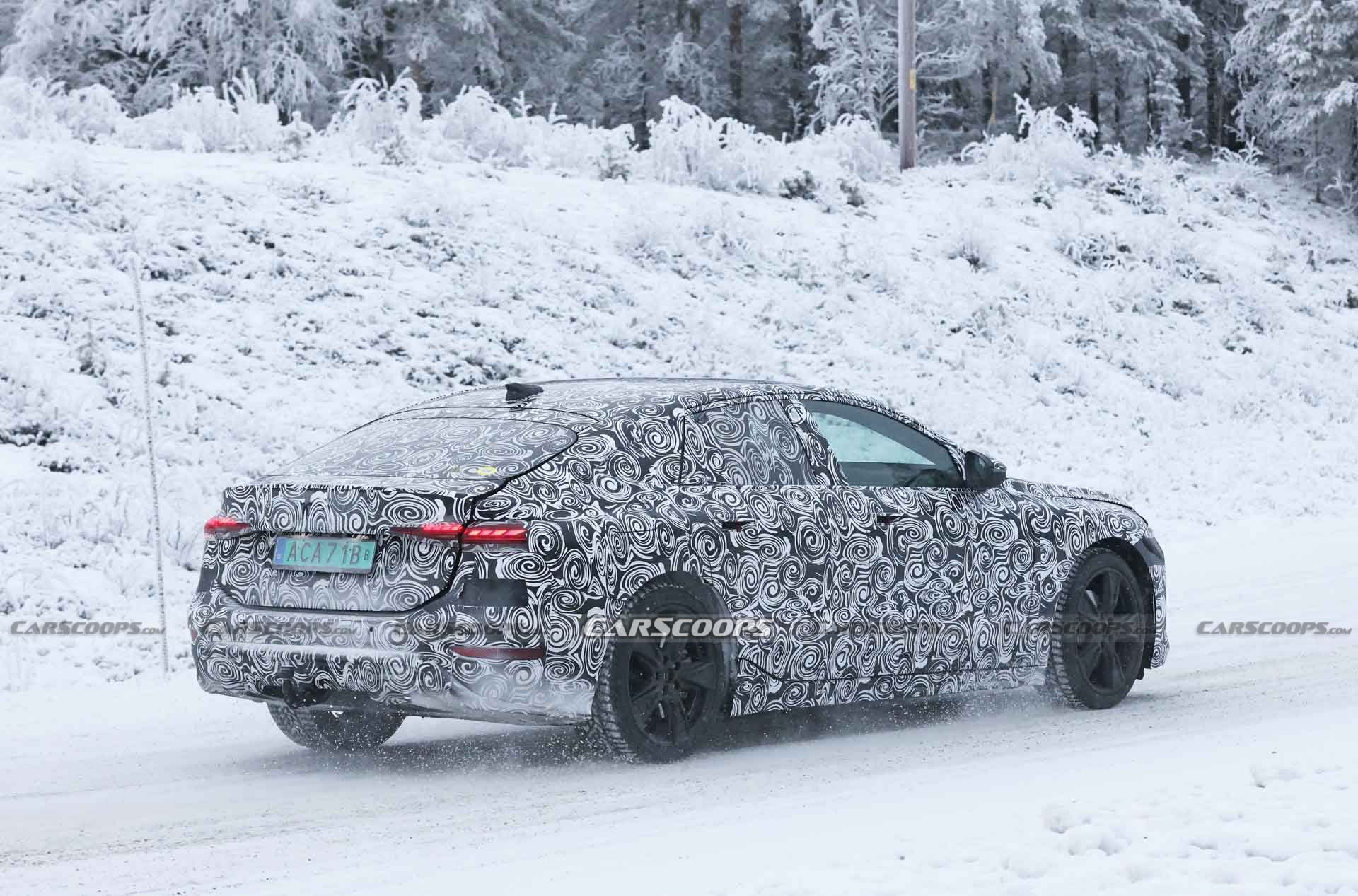 Production Lamps Shed Light On How Production Audi A6 E-Tron Will Look
