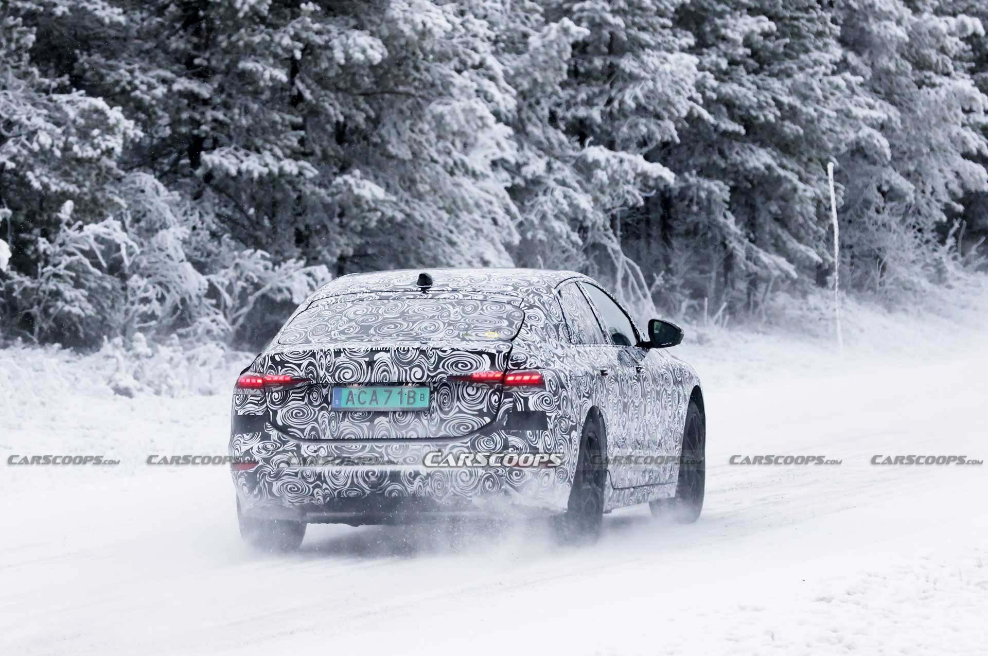 Production Lamps Shed Light On How Production Audi A6 E-Tron Will Look