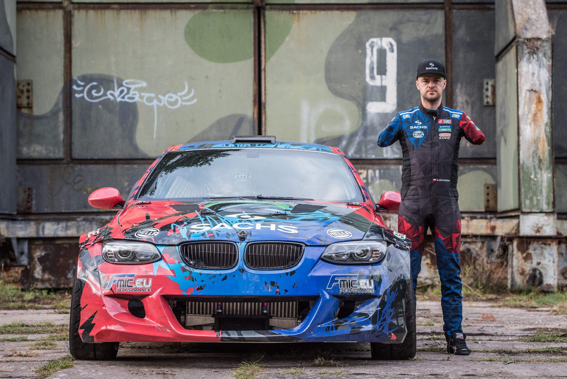 Polish Racer Performs Record Breaking 144 MPH Drift In 1,000 HP BMW…Using His Feet