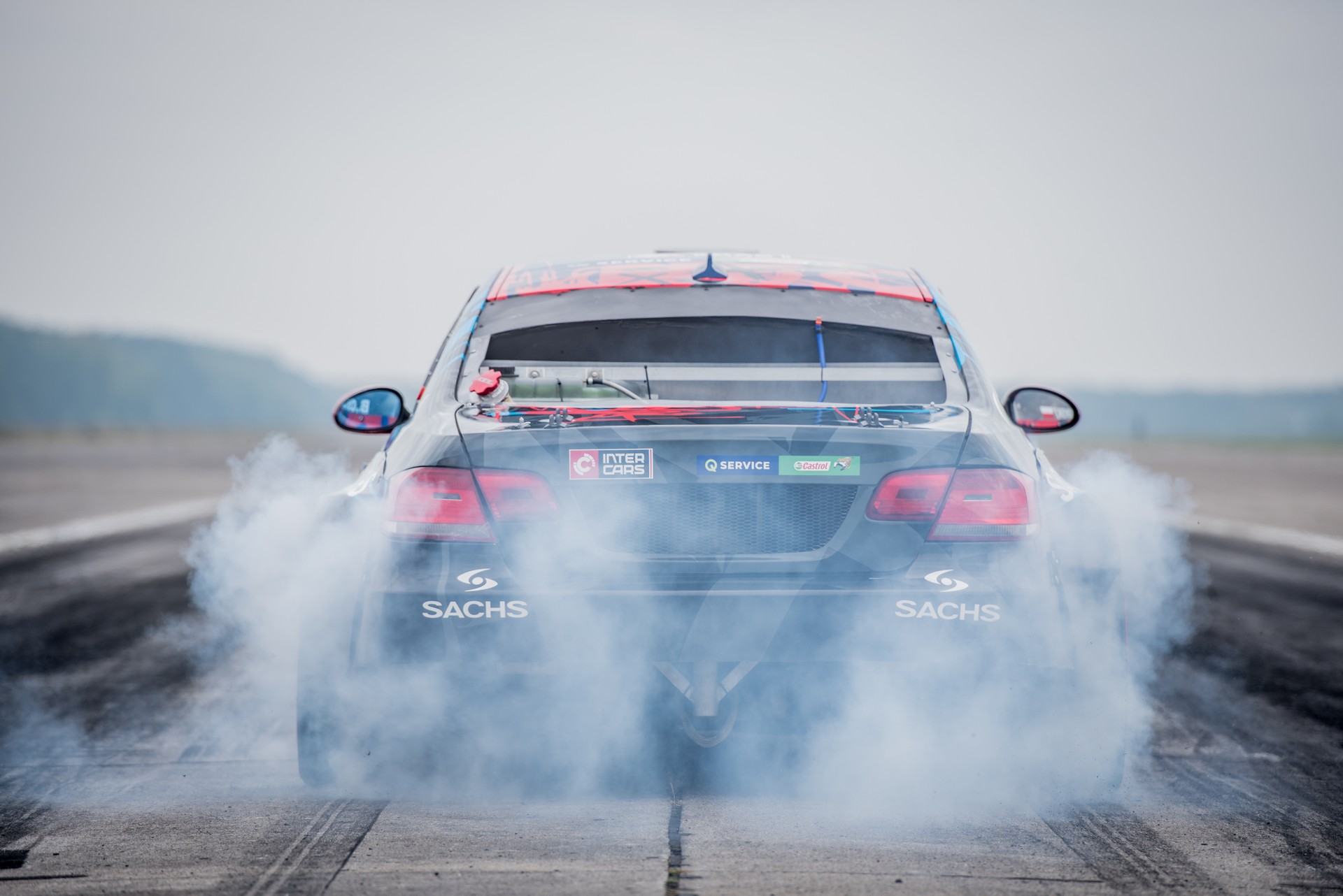 Polish Racer Performs Record Breaking 144 MPH Drift In 1,000 HP