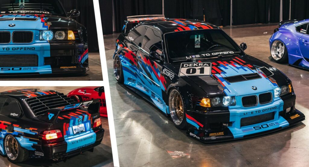  This Tuned Widebody E36 BMW M3 Looks Crazier Than A GTR