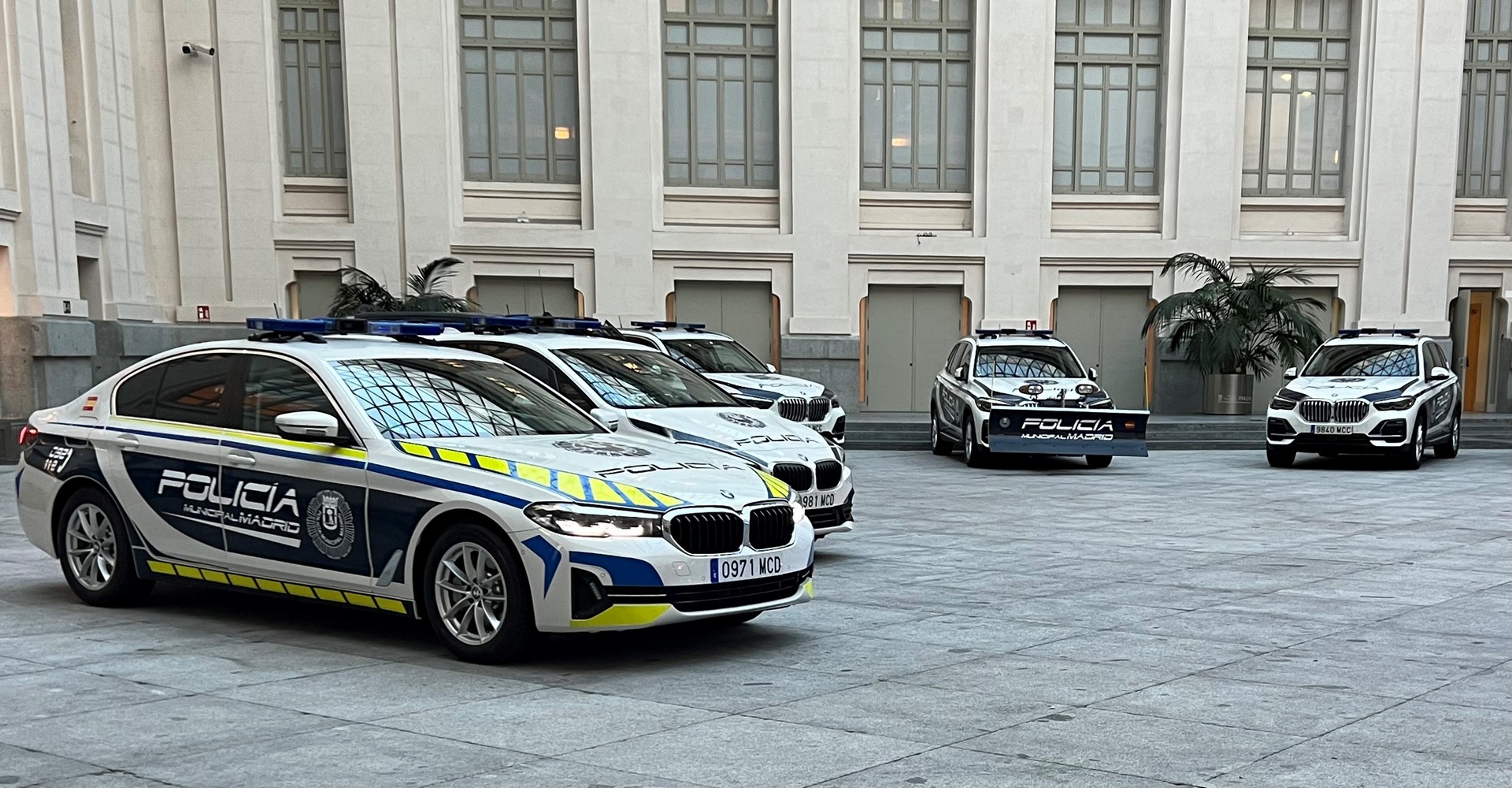 Spanish Police Taking Delivery Of 169 Electrified BMWs