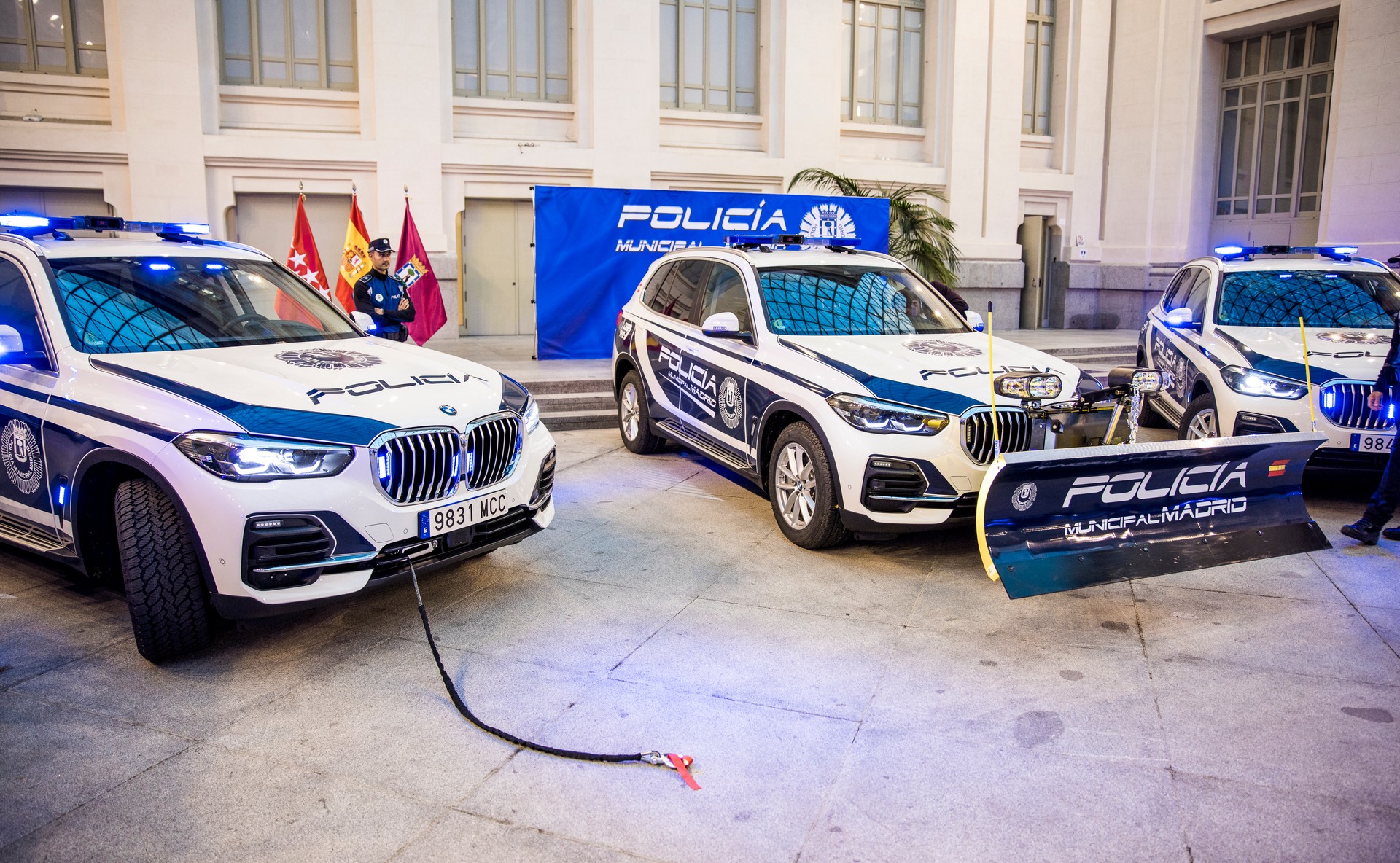 Spanish Police Taking Delivery Of 169 Electrified BMWs