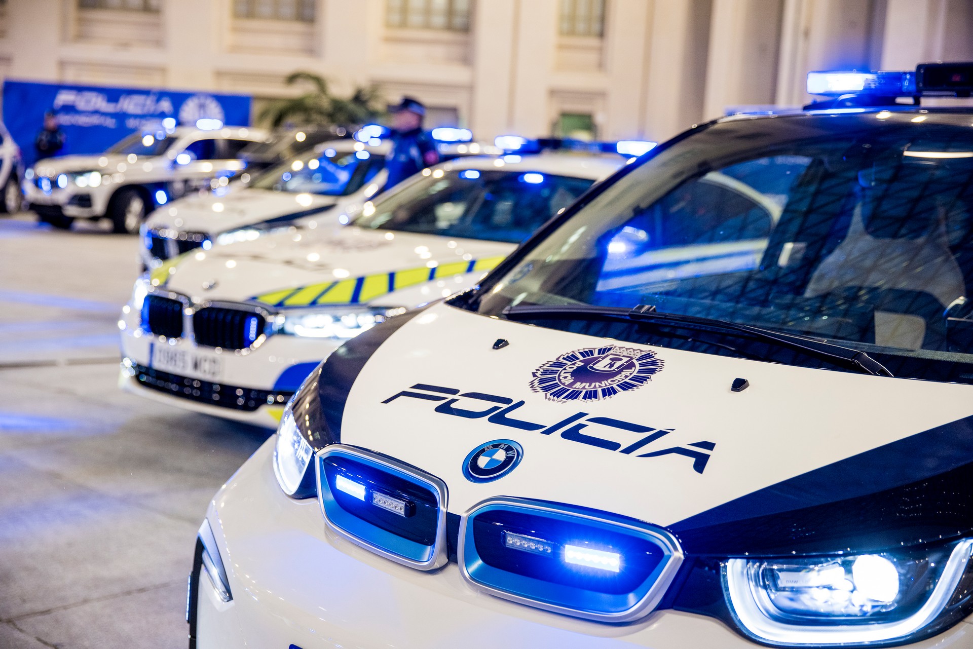 Spanish Police Taking Delivery Of 169 Electrified BMWs