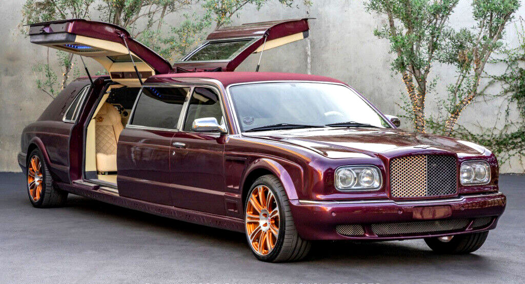  Want To Show Off To Your Friends With This Gullwing-Door Bentley Arnage Limo?