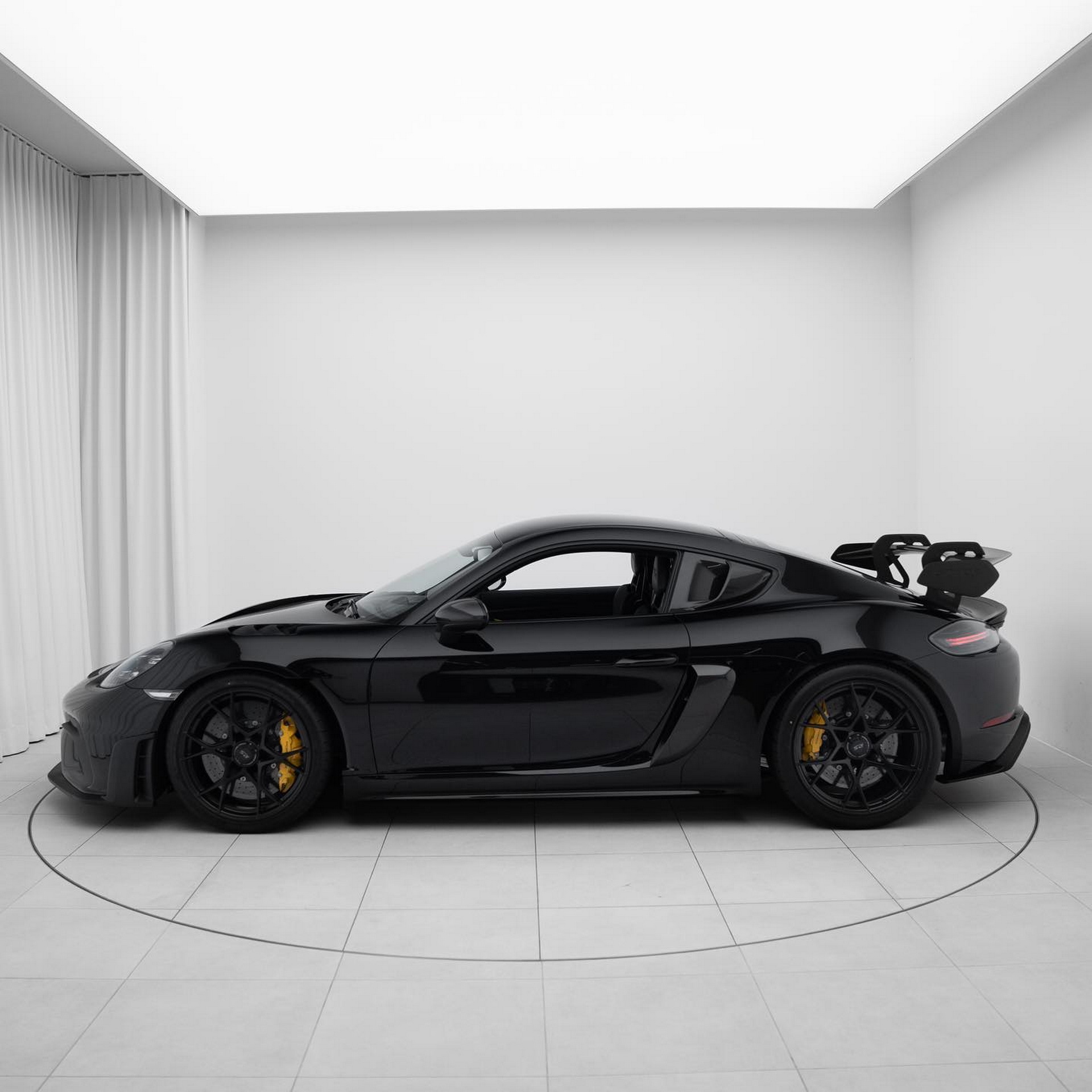 This Stealthy Porsche Cayman GT4 RS Weissach Is Dream Garage Material
