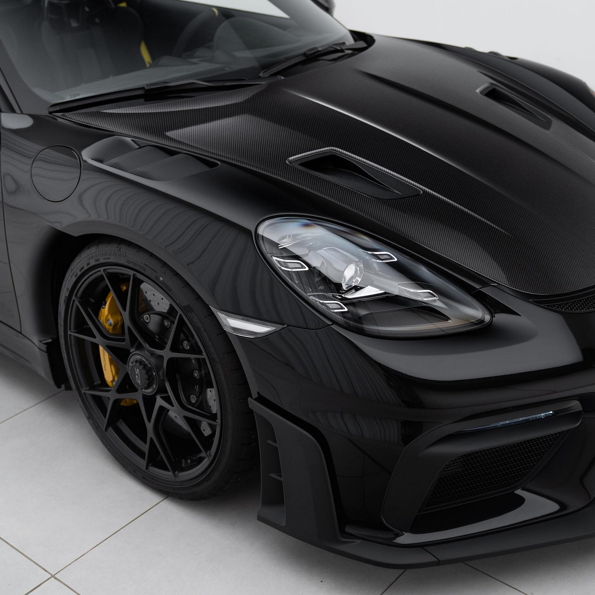 This Stealthy Porsche Cayman GT4 RS Weissach Is Dream Garage Material