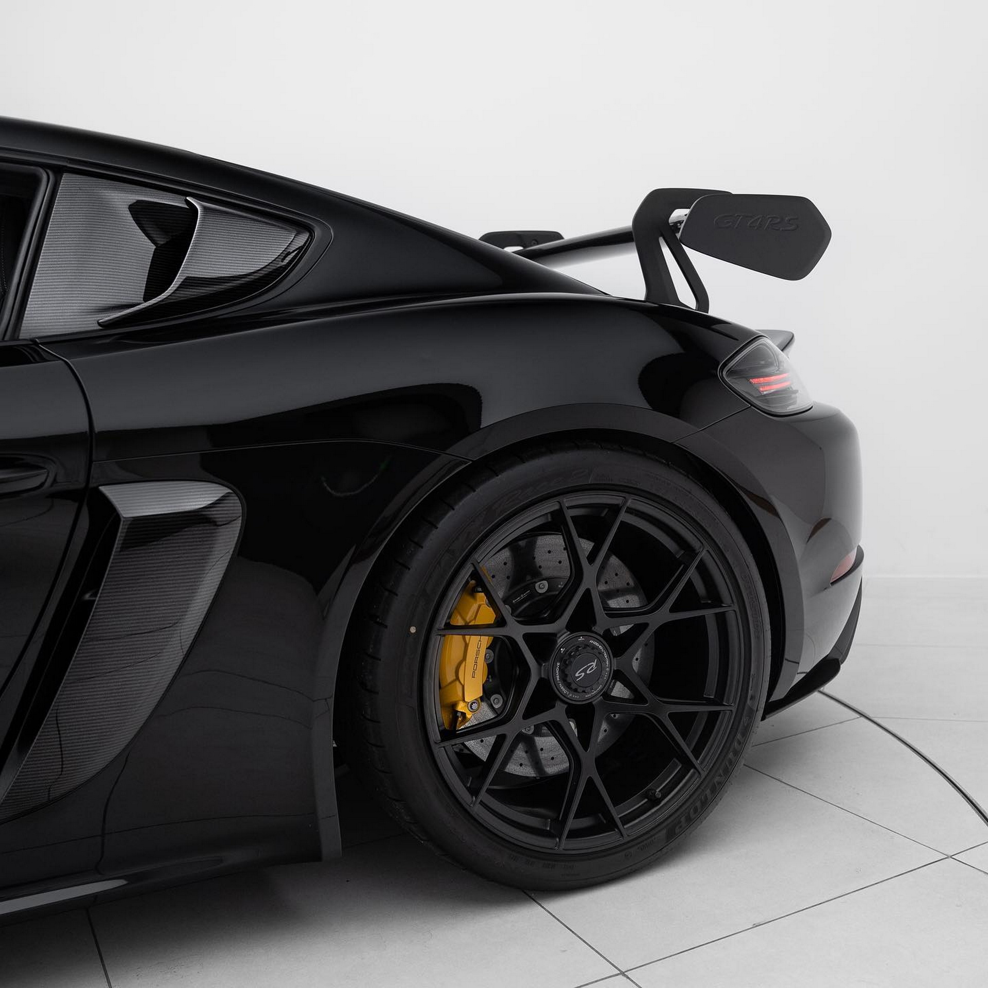 This Stealthy Porsche Cayman GT4 RS Weissach Is Dream Garage Material