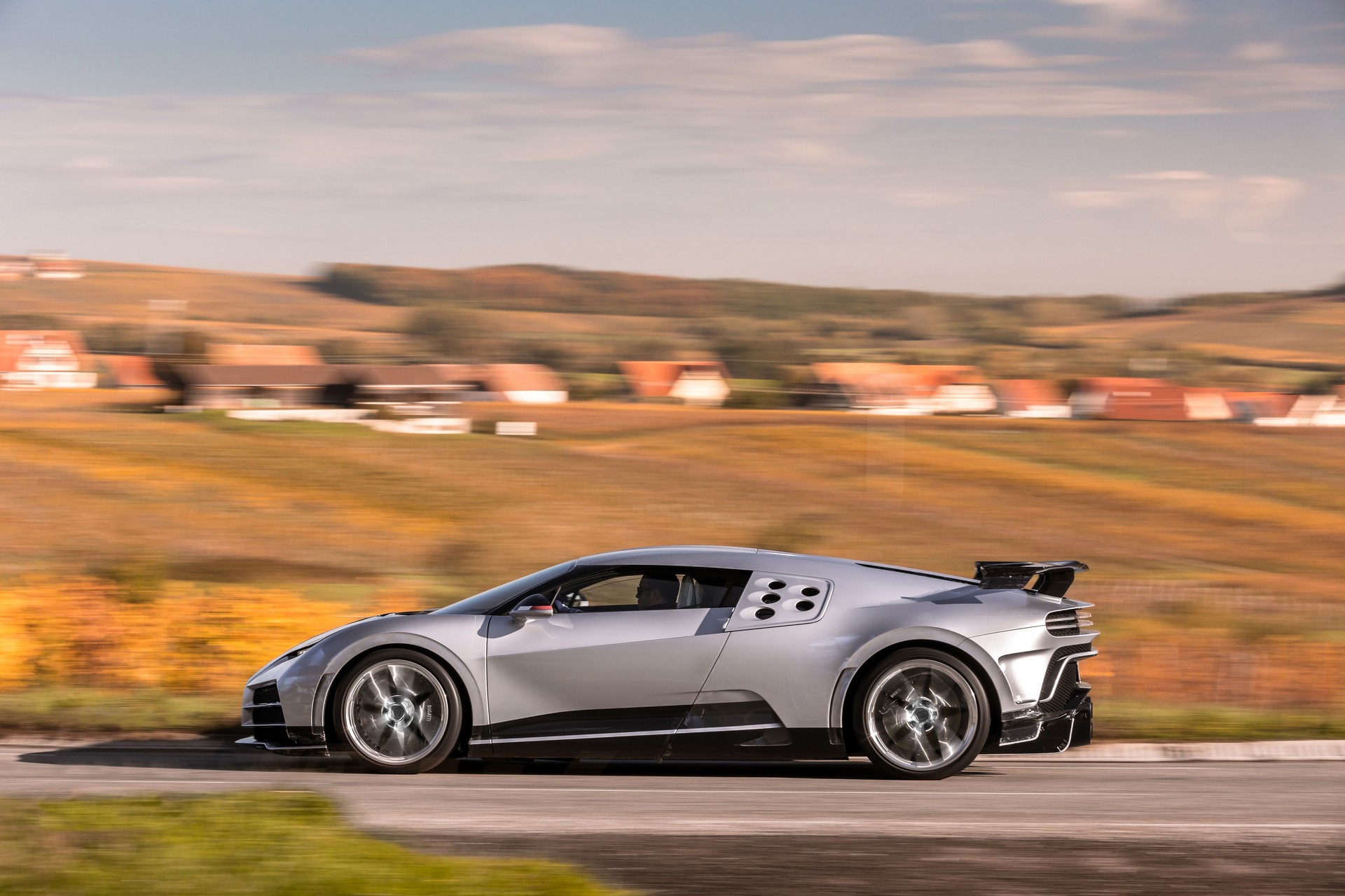 Bugatti’s Senior Test Driver Puts Finishing Touches On Silver Centodieci