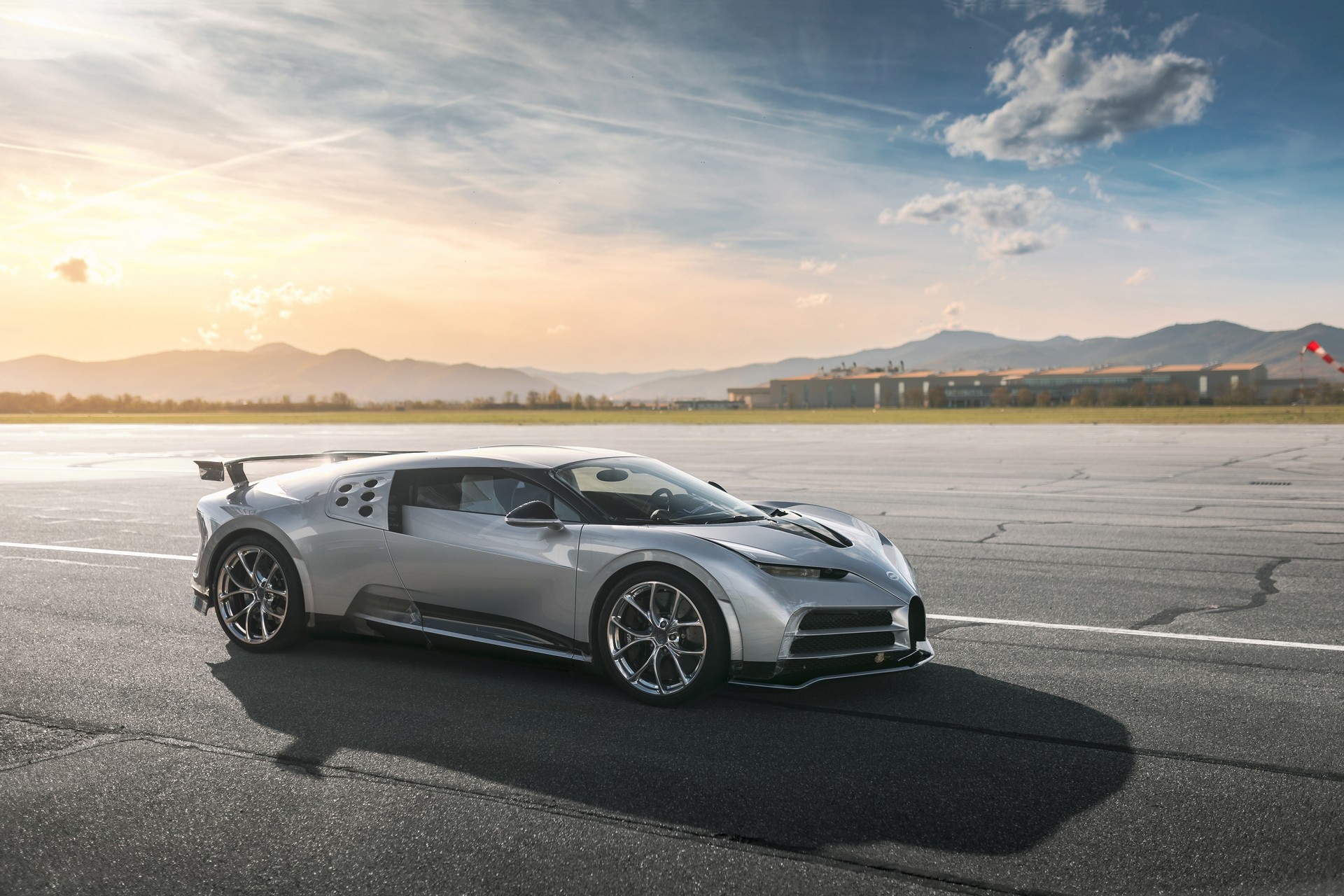 Bugatti’s Senior Test Driver Puts Finishing Touches On Silver Centodieci