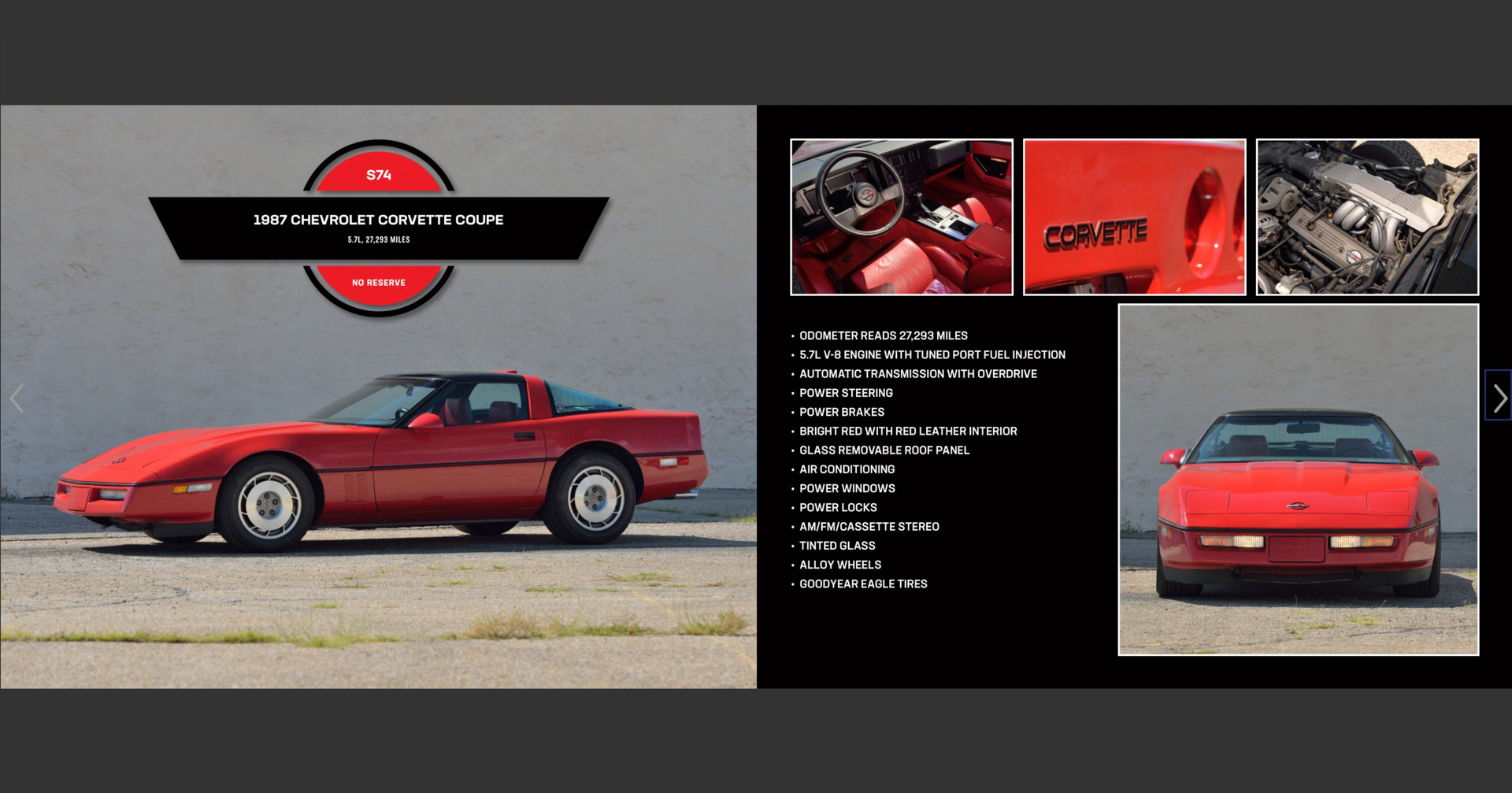 We’ve Got A Hunch This Guy Really Likes Red C4 Corvettes