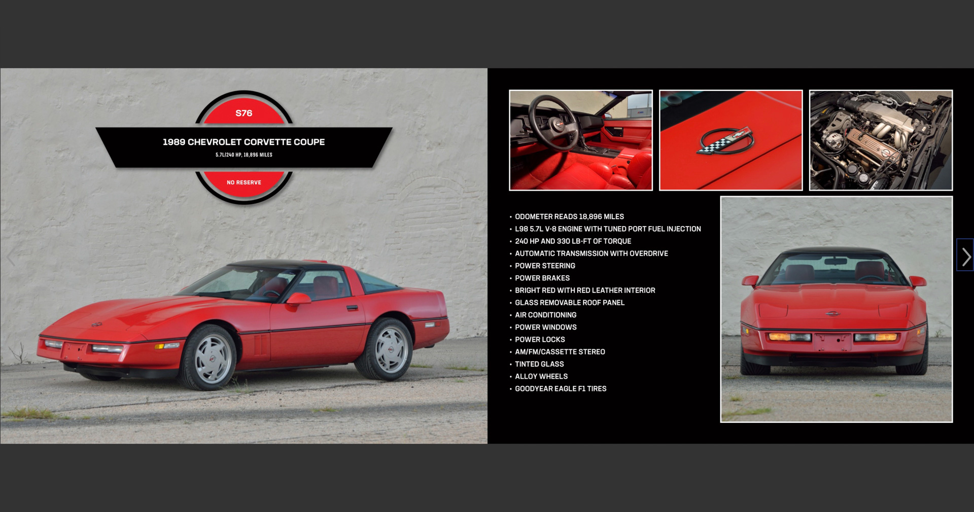 We’ve Got A Hunch This Guy Really Likes Red C4 Corvettes