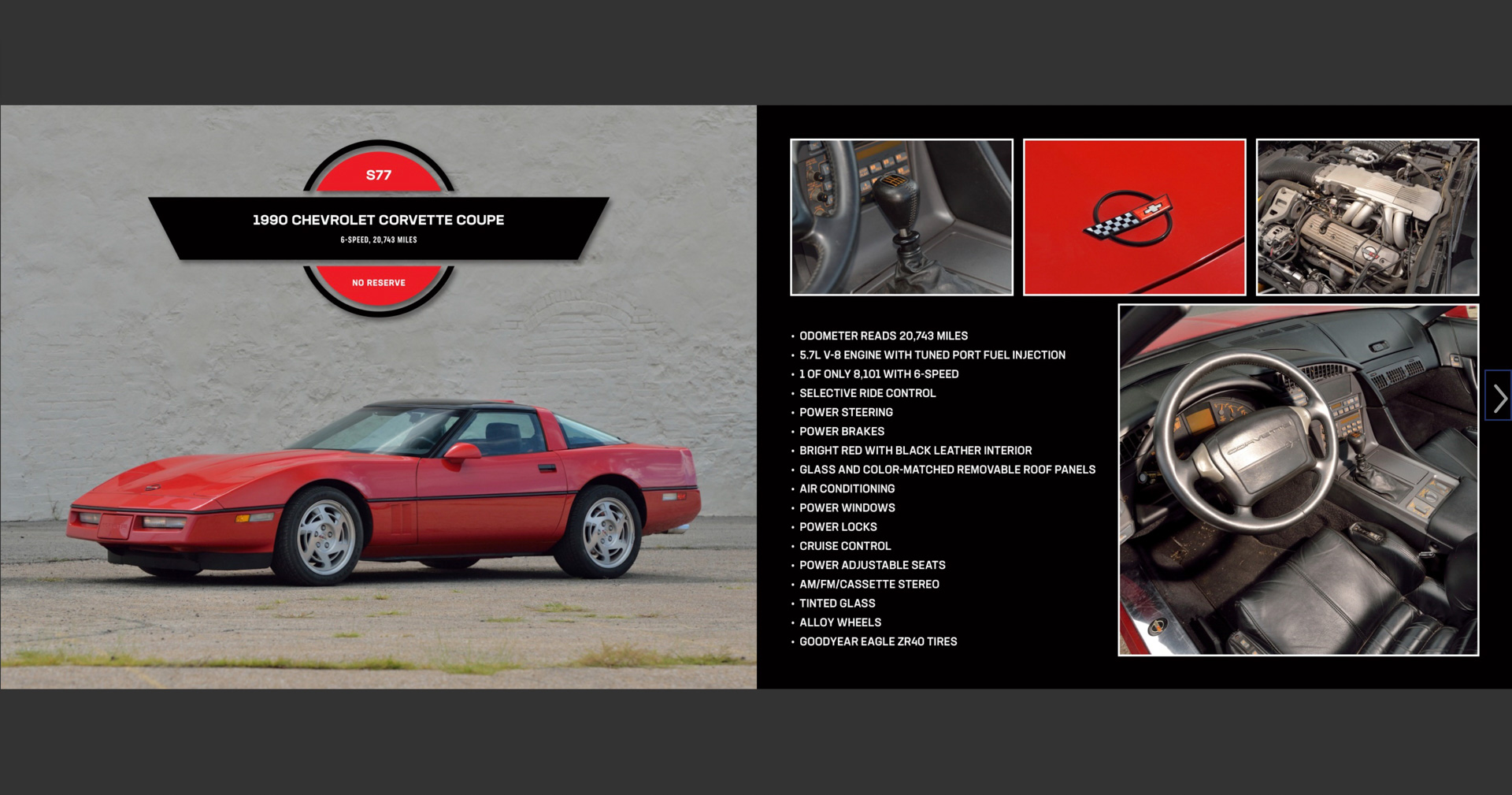 We’ve Got A Hunch This Guy Really Likes Red C4 Corvettes