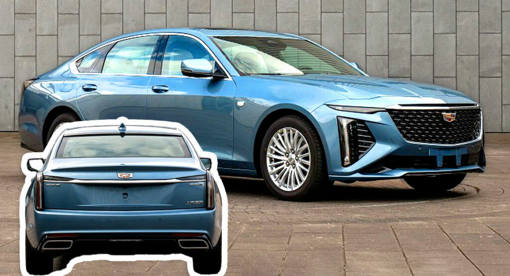  New 2024 Cadillac CT6 Shows Its Face For The First Time In China