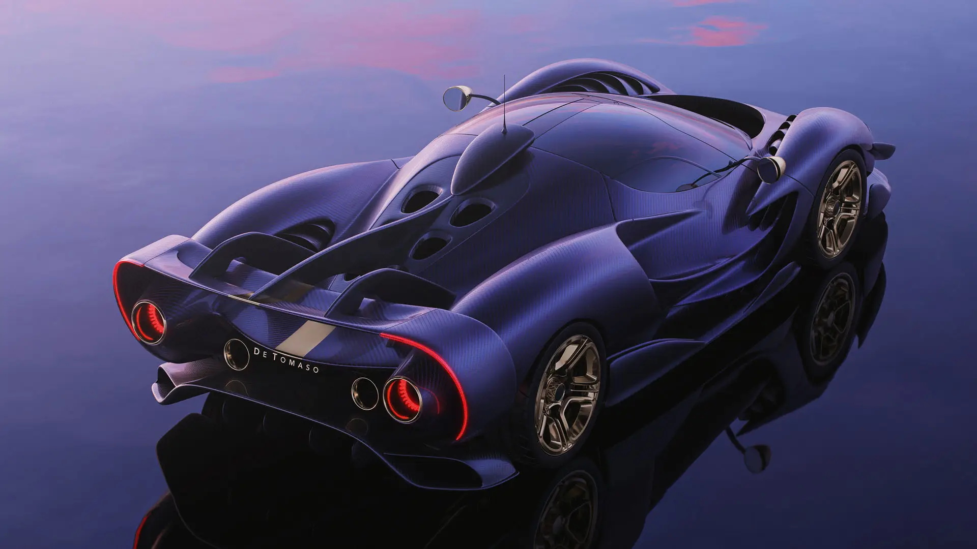 De Tomaso P900 Is A V12-Powered Hypercar Reserved For The Track