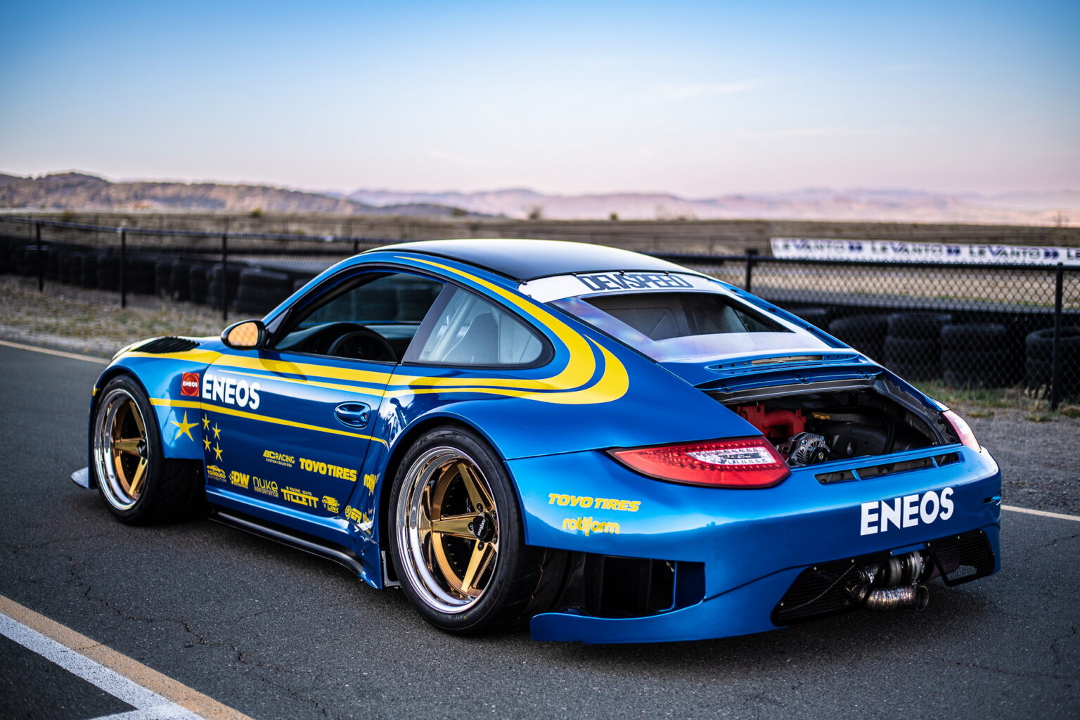 Subaru-Swapped Porsche 911 GT3 STI By Eneos Might Be The Craziest SEMA ...