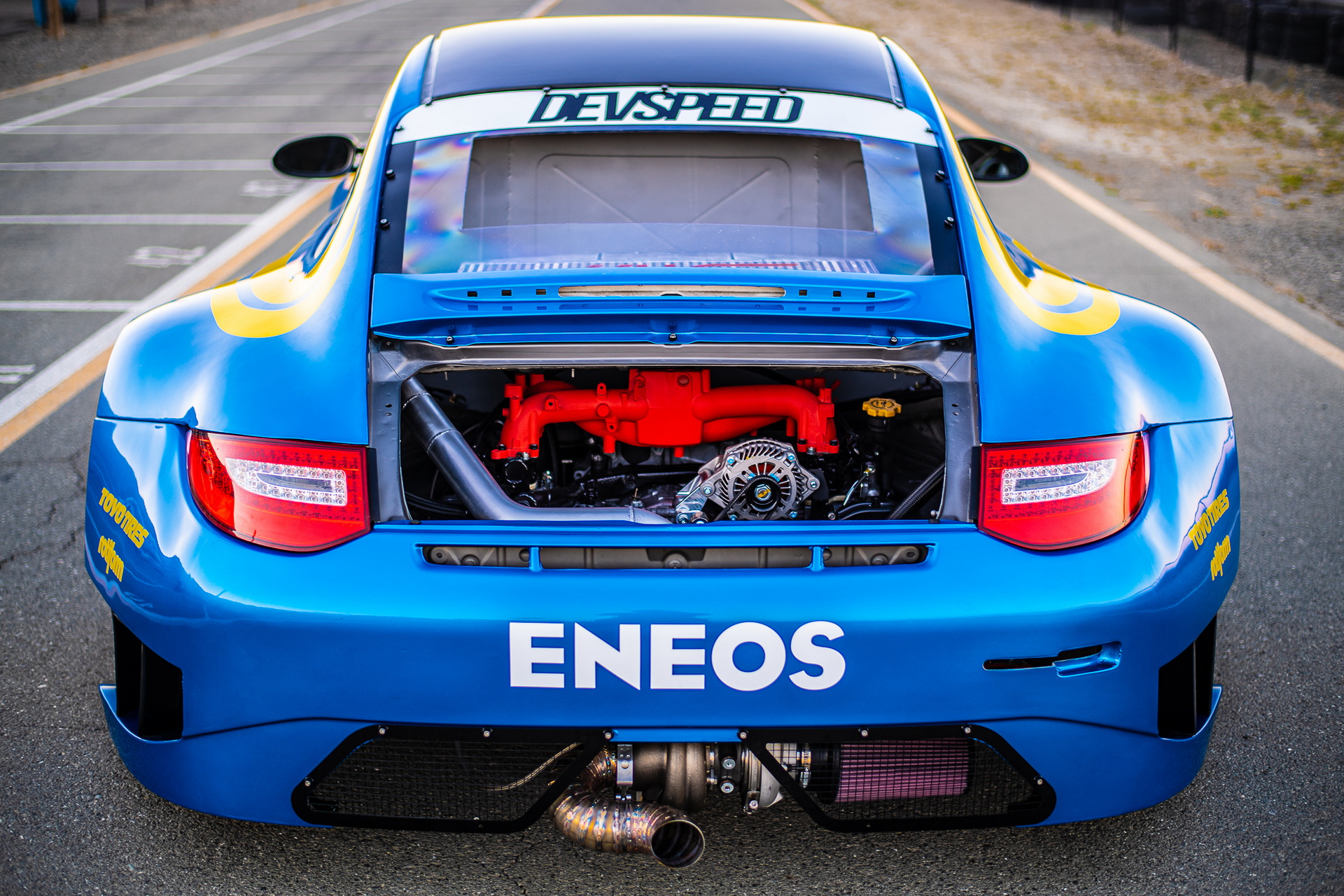 Subaru-Swapped Porsche 911 GT3 STI By Eneos Might Be The Craziest SEMA Build This Year