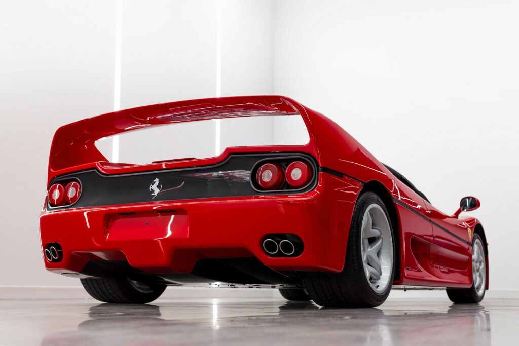 Jay Leno samples a Ferrari F50, again