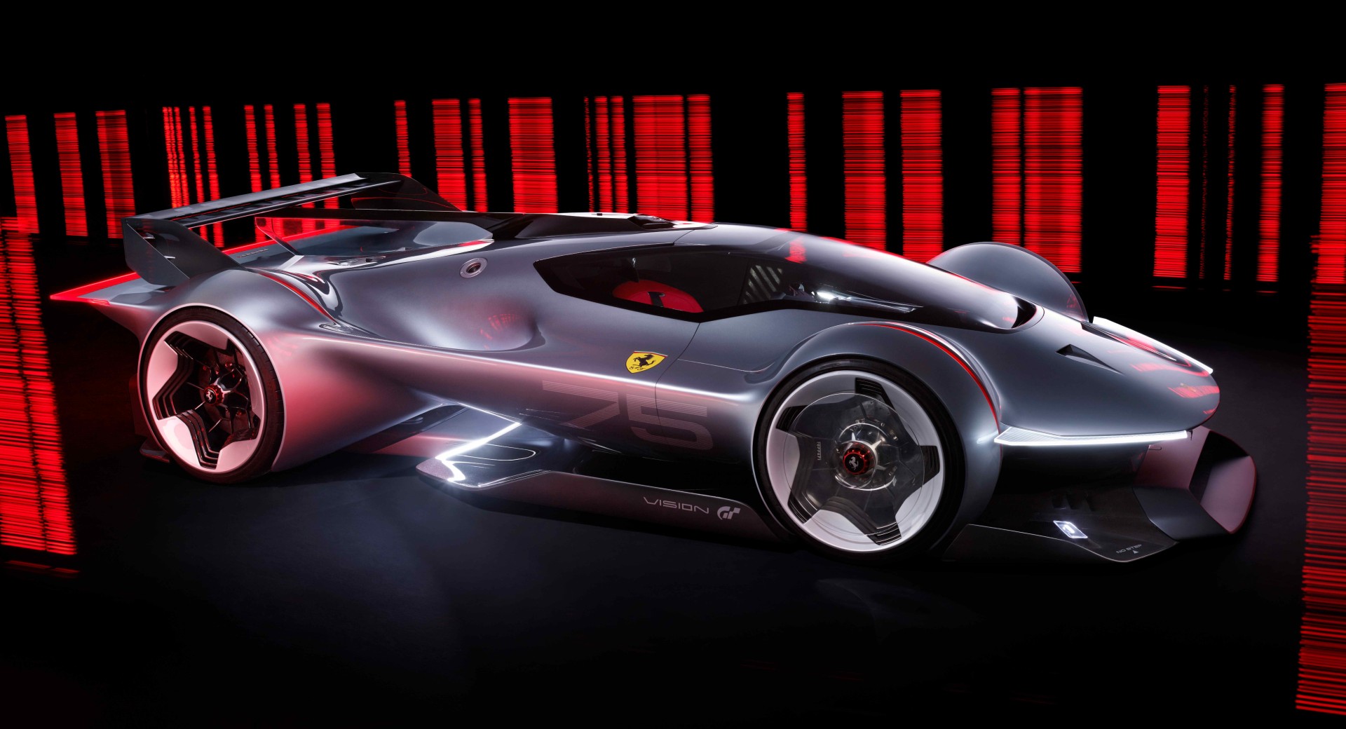 Ferrari Vision Gran Turismo Is A Stunning Single-Seater With A Hybrid Twin-Turbo V6
