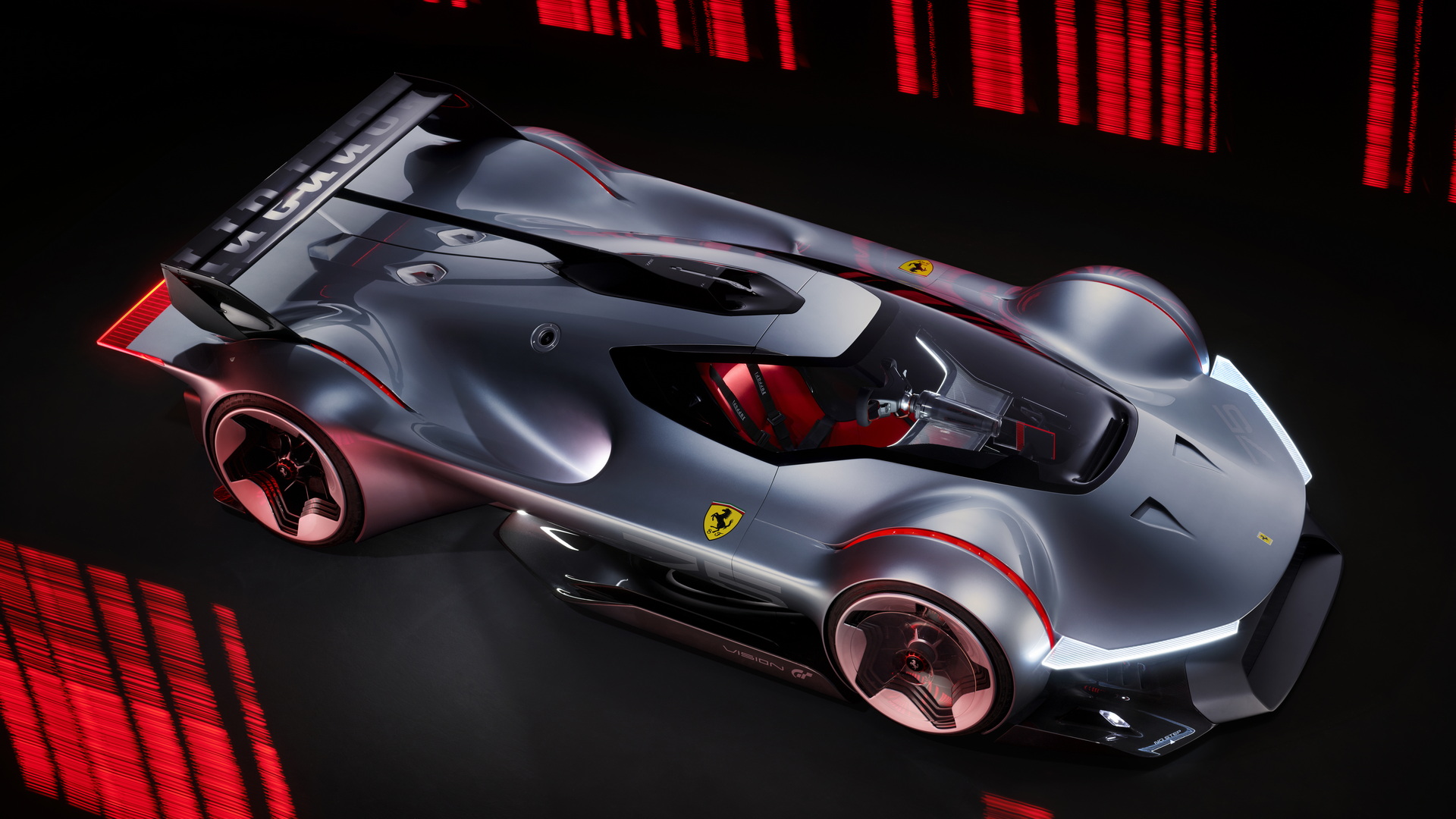 Ferrari Vision Gran Turismo Is A Stunning Single-Seater With A Hybrid Twin-Turbo V6