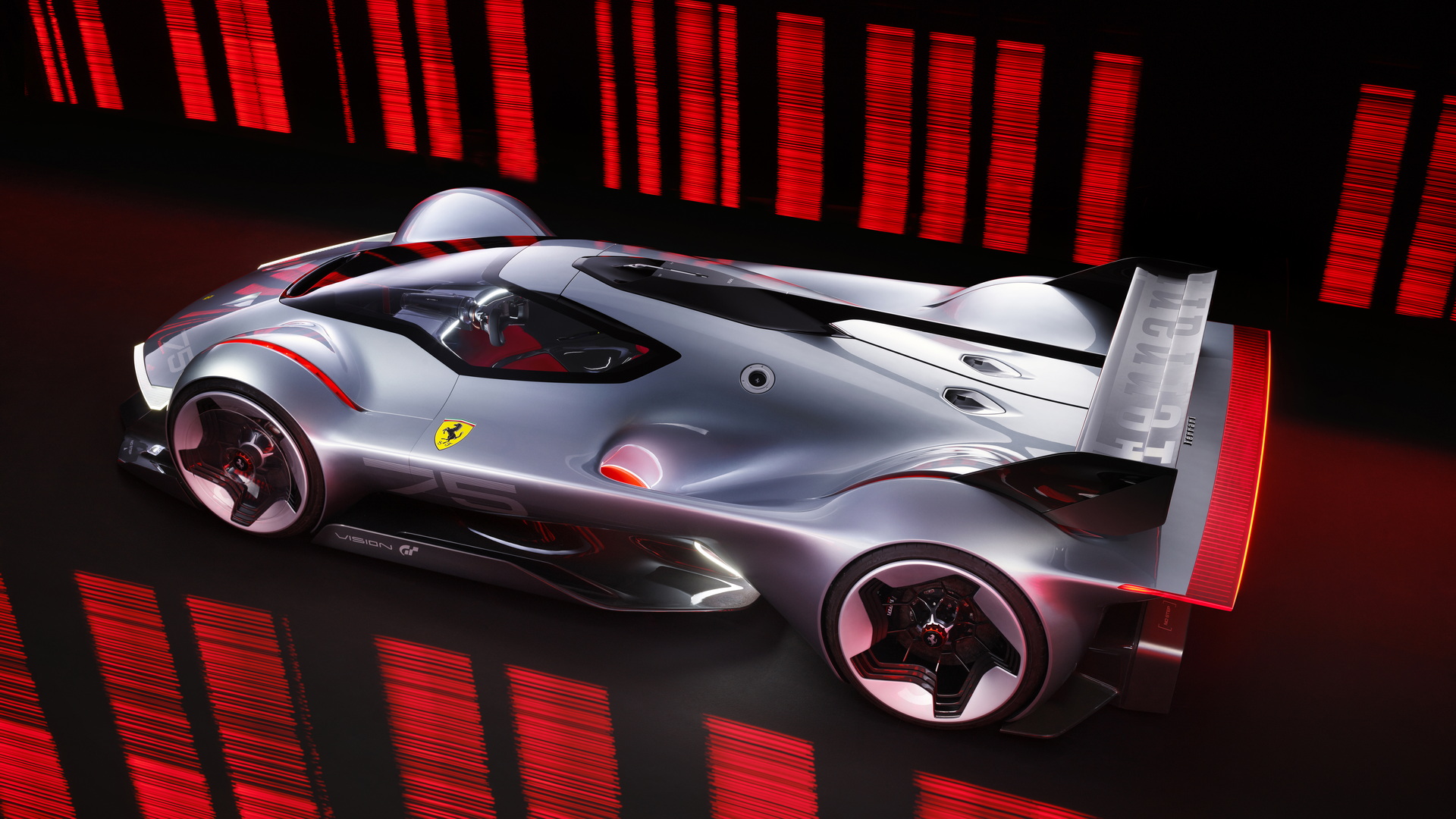 Ferrari Vision Gran Turismo Is A Stunning Single-Seater With A Hybrid Twin-Turbo V6