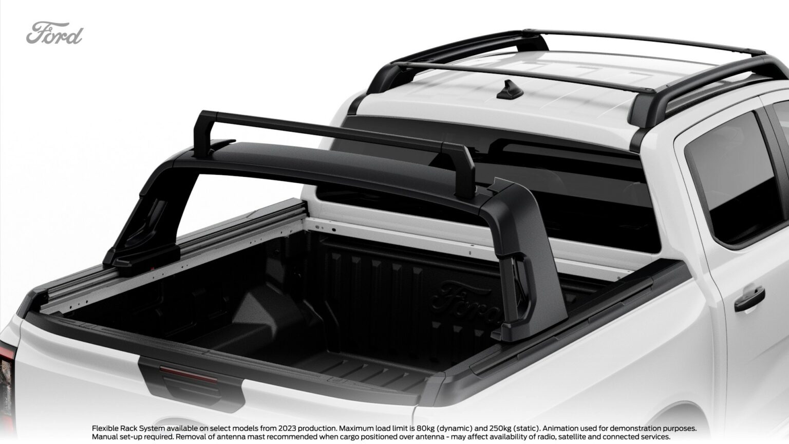 Check Out This Flexible Rack System Ford Made For The New Ranger In ...