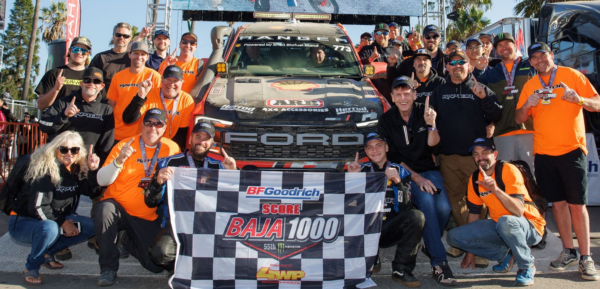 Ford’s New Ranger Raptor Completes Baja 1000, Drives Back To California