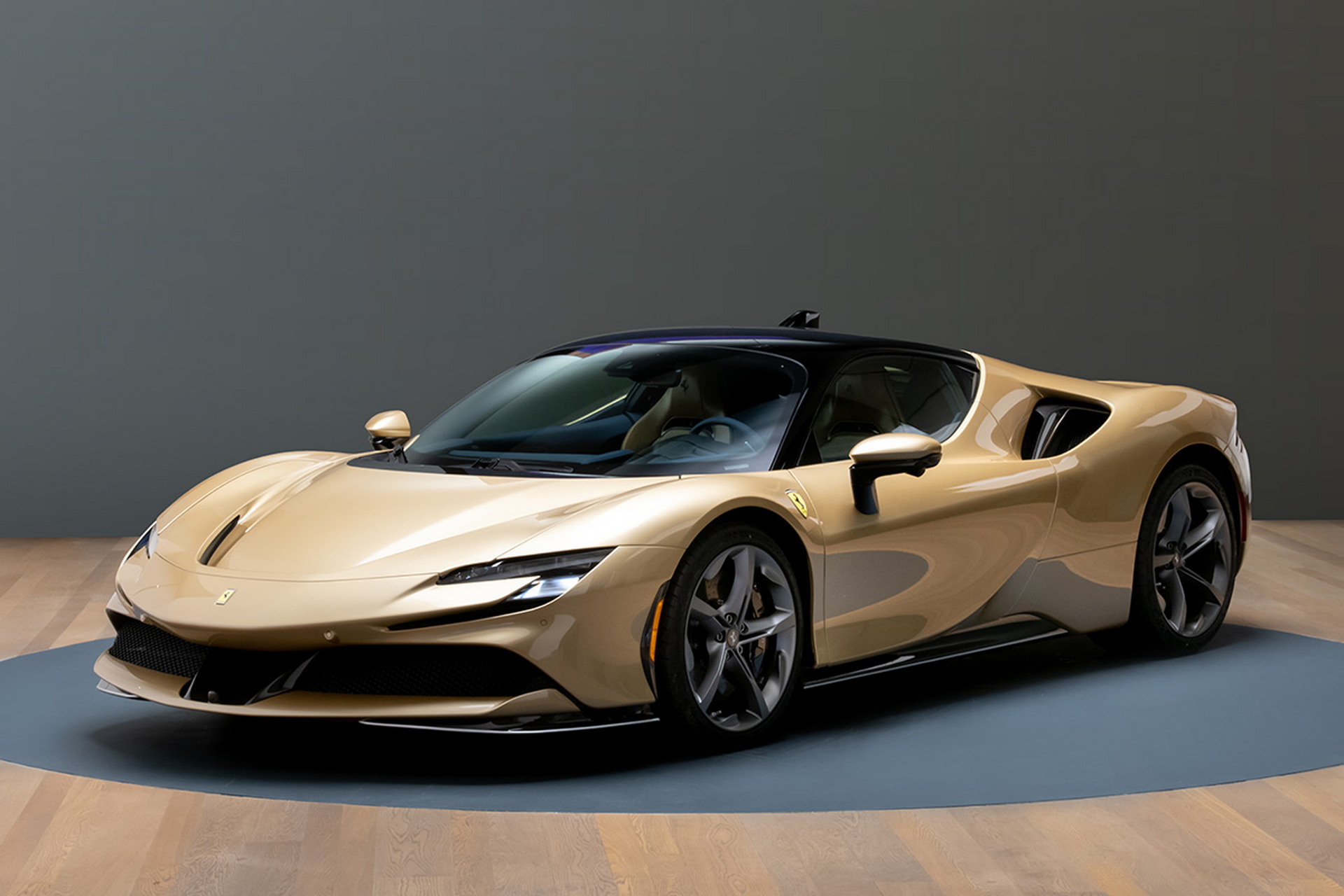 Gold-Over-Tan Ferrari SF90 Stradale Is Probably The Classiest Spec You’ll Ever See