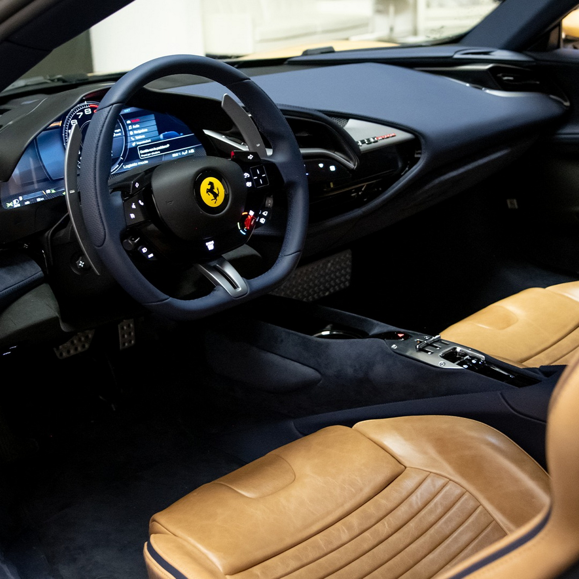 Gold-Over-Tan Ferrari SF90 Stradale Is Probably The Classiest Spec You’ll Ever See