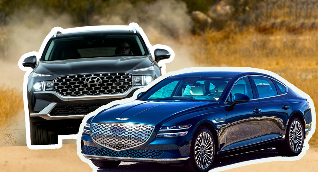  The Genesis G80 Electric And Hyundai Santa Fe’s Seat Belt Pretensioners May Explode
