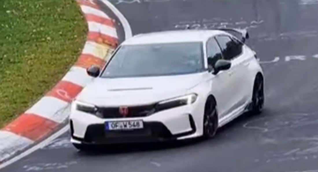 That stance  #TypeR - Honda Civic Type R