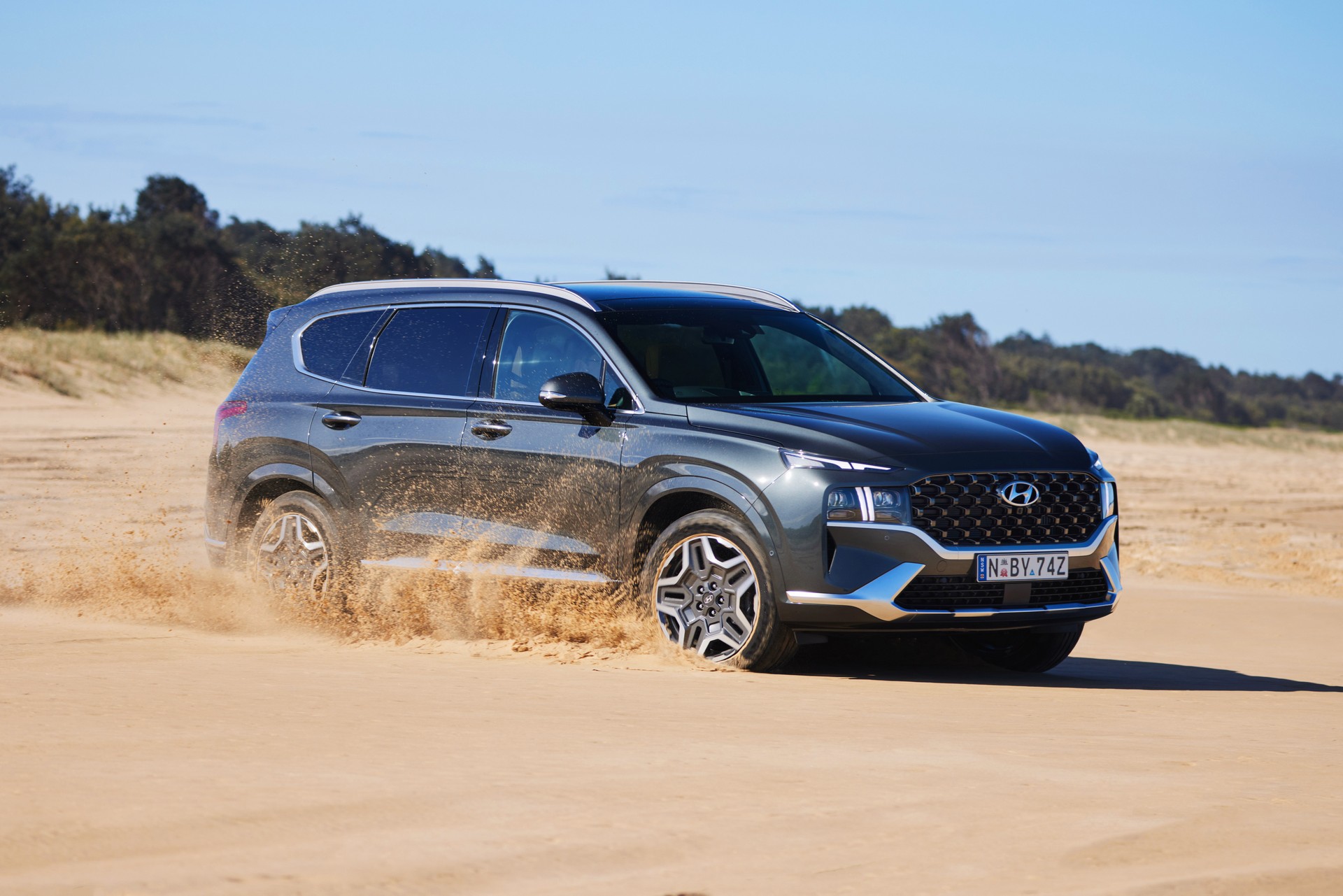 2023 Hyundai Santa Fe Hybrid Has More Torque Than 3.5-Liter V6 And More Power Than Turbo-Diesel