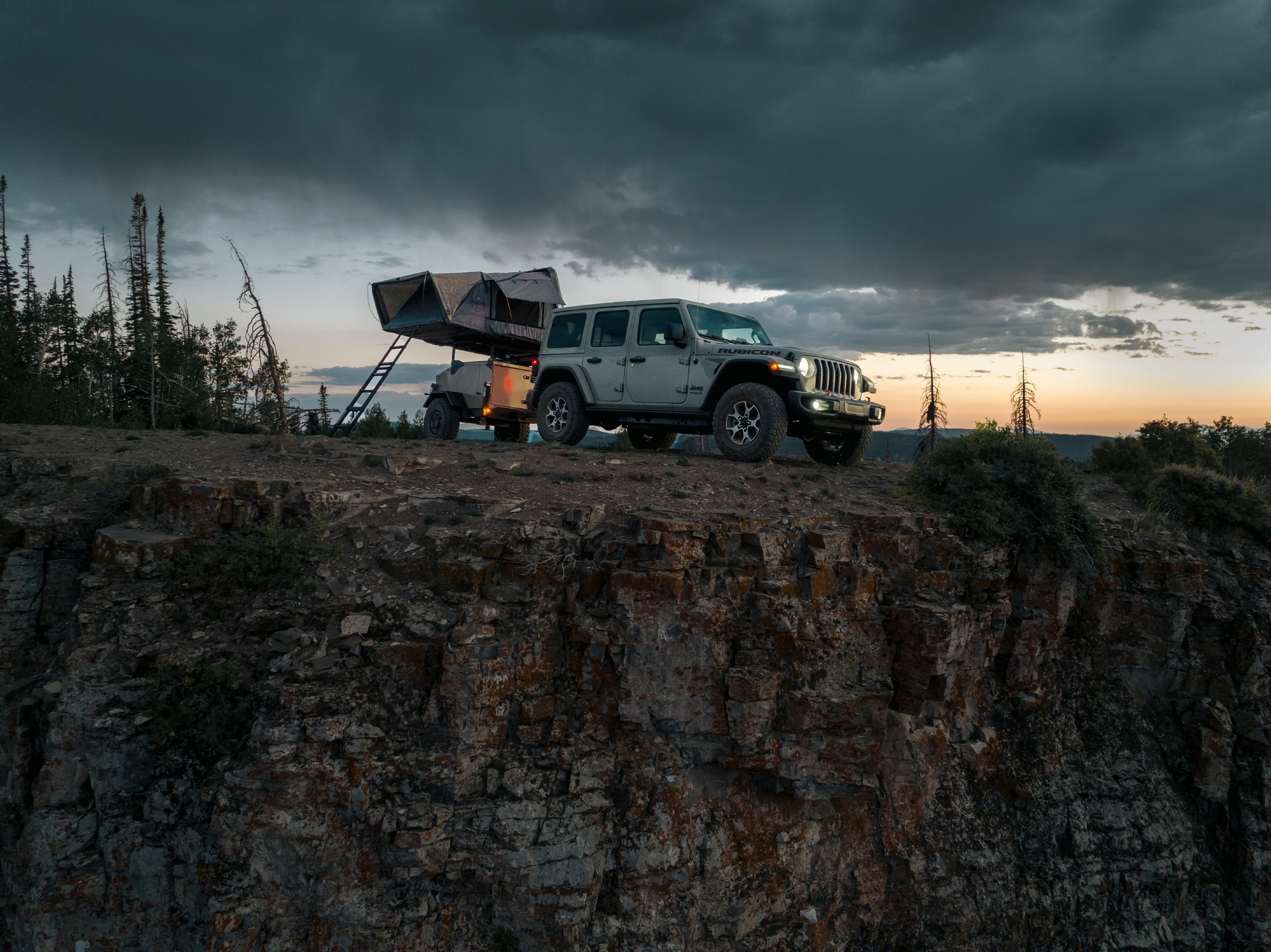 Jeep And Addax Create Overlanding Trailer To Follow A Wrangler Wherever It Goes