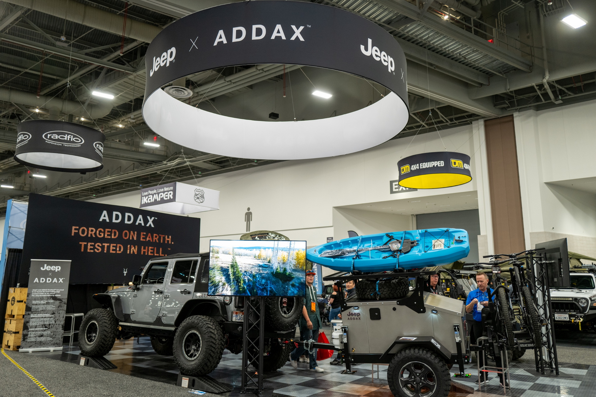 Jeep And Addax Create Overlanding Trailer To Follow A Wrangler Wherever It Goes