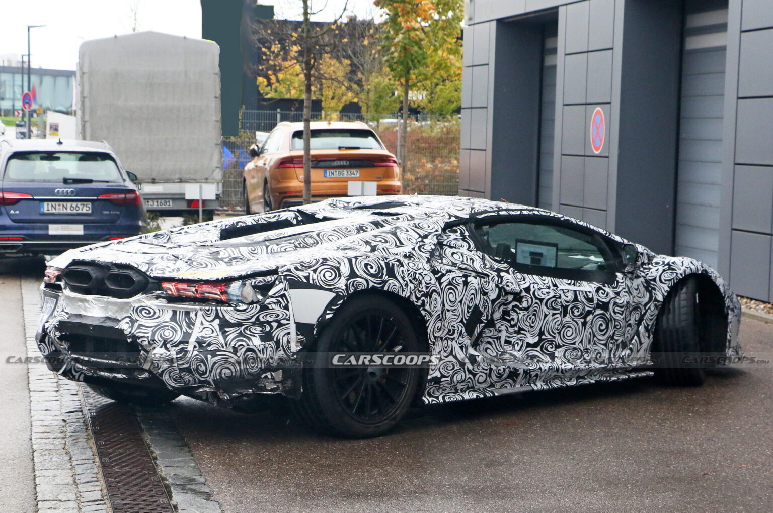 Lamborghini Aventador Replacement Reveals 8,500 RPM Redline In New Spy ...