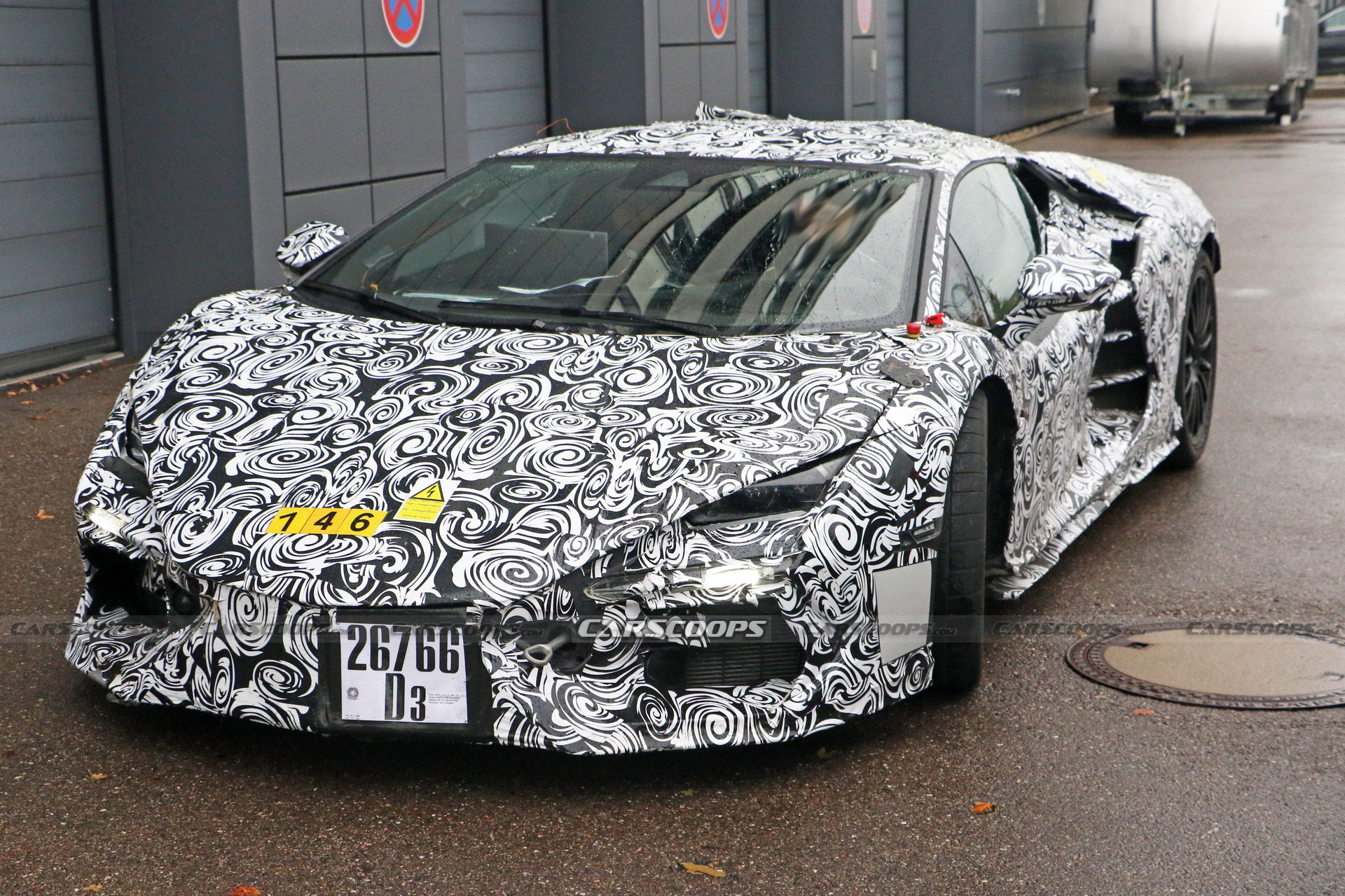 Lamborghini Aventador Replacement Reveals 8,500 RPM Redline In New Spy Shots