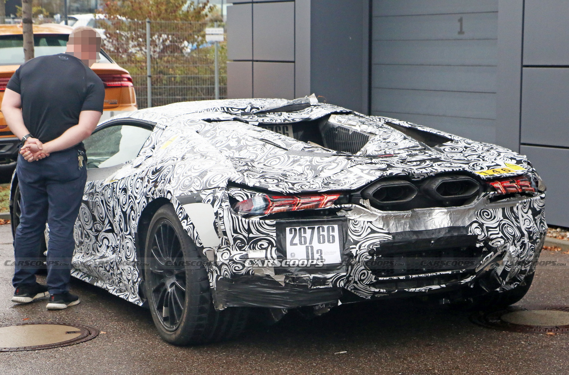 Lamborghini Aventador Replacement Reveals 8,500 RPM Redline In New Spy Shots