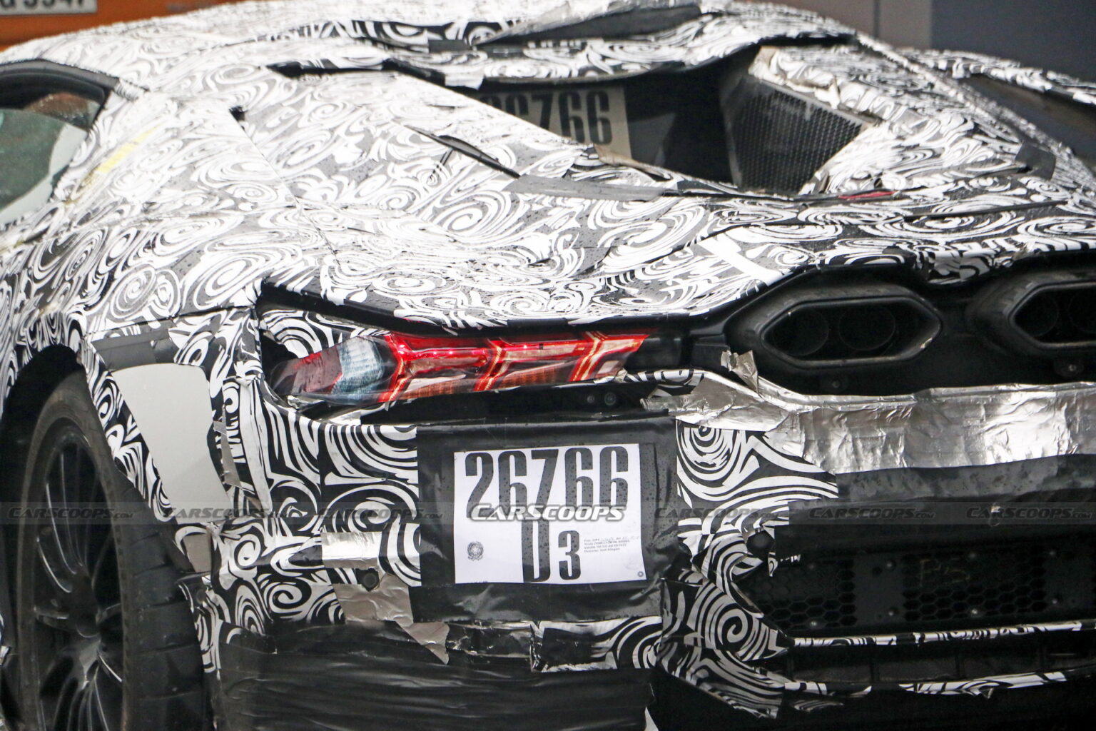 Lamborghini Aventador Replacement Reveals 8,500 RPM Redline In New Spy ...