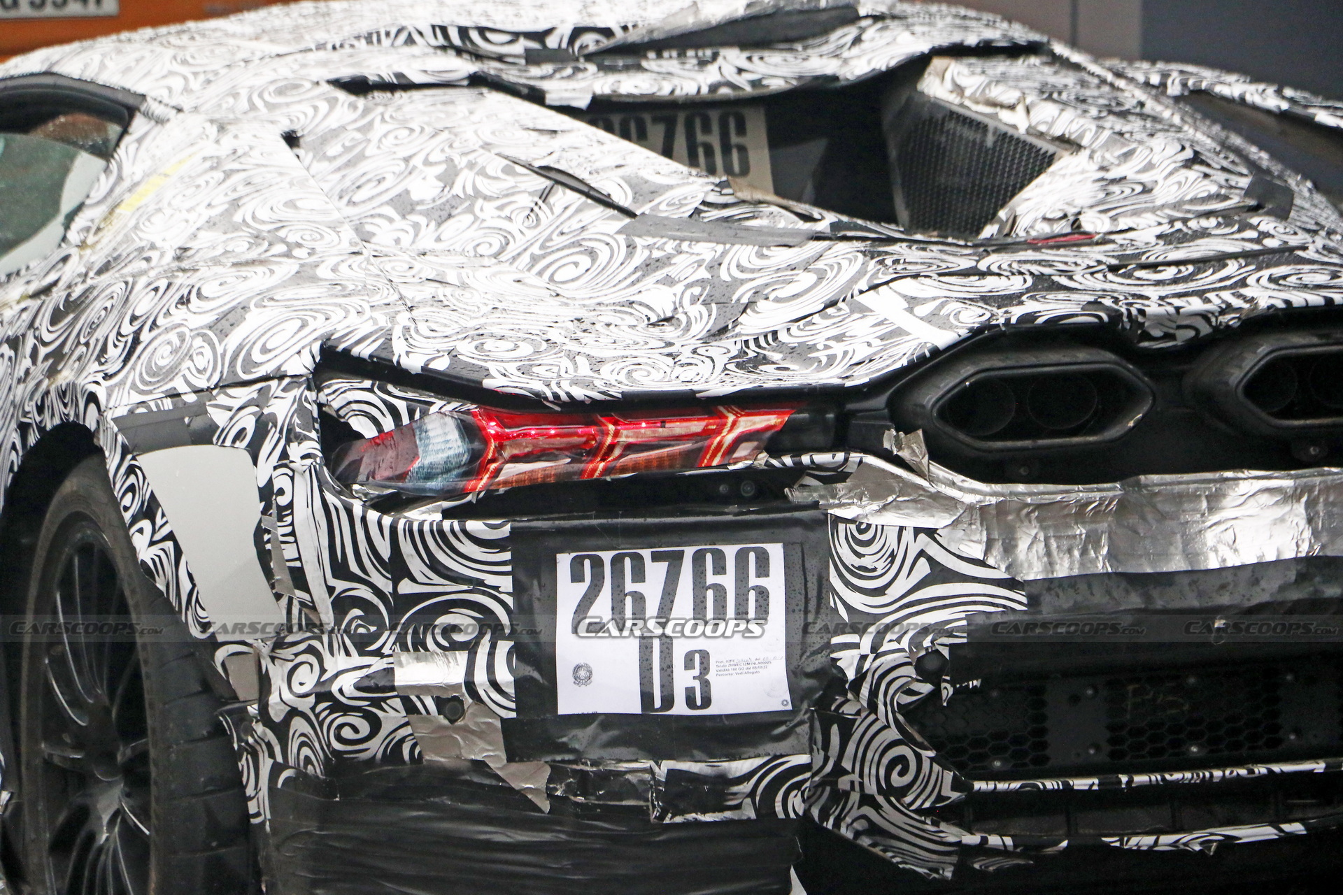 Lamborghini Aventador Replacement Reveals 8,500 RPM Redline In New Spy Shots