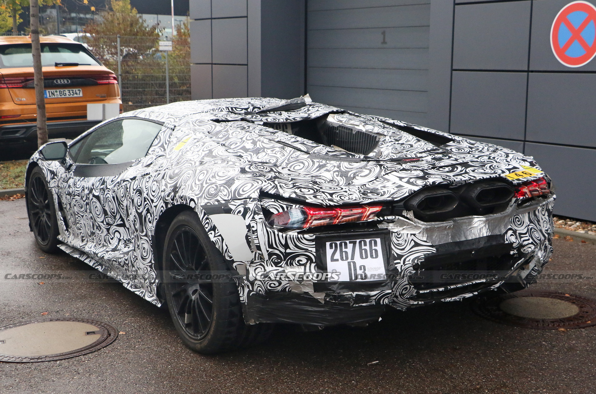 Lamborghini Aventador Replacement Reveals 8,500 RPM Redline In New Spy Shots