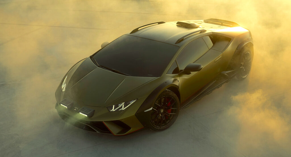  Lamborghini Strips Away Huracan Sterrato Disguise Ahead Of Nov 30 Reveal