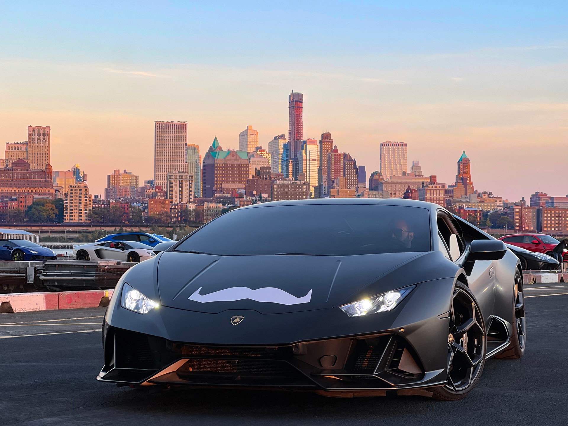 Lamborghini Supporting Movember With Bull Runs Around The World