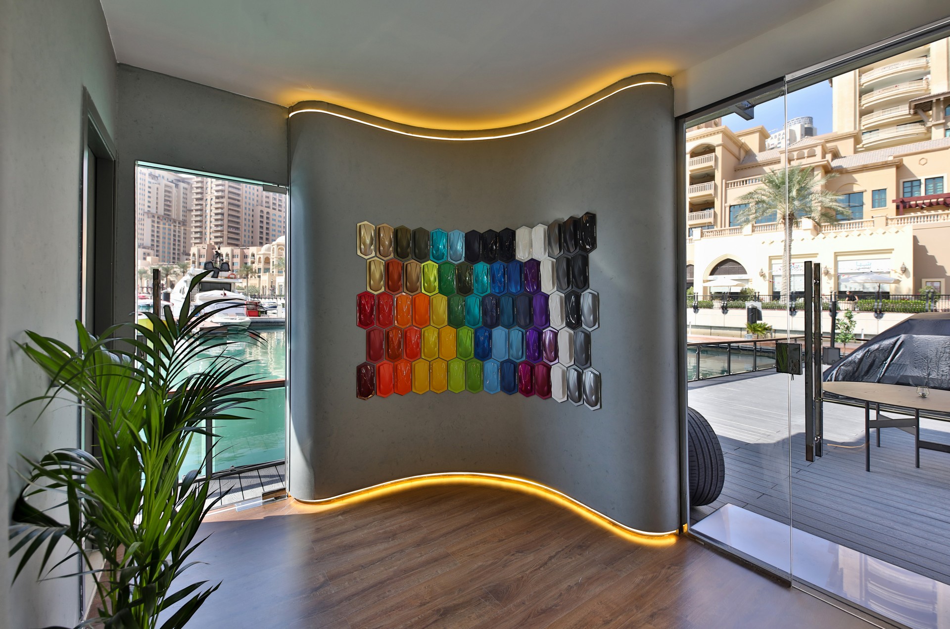 Lamborghini Has A Special Pop-Up Lounge In Qatar Just For The World Cup